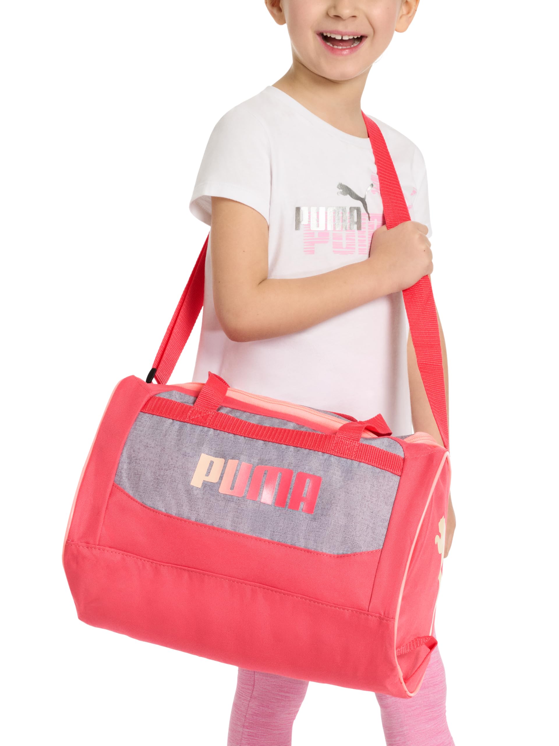 Chamarra Puma Evercat Transform Jr Rosa Multi para Niña
