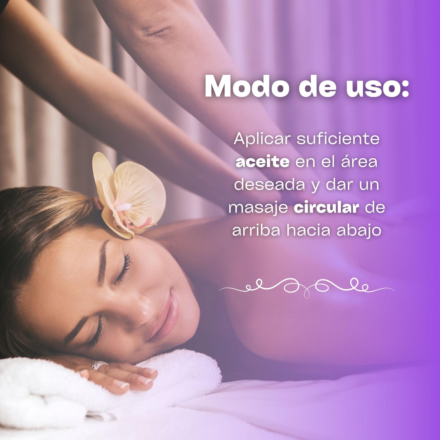 Aceite para Masaje Padifymx Lavanda Antiestrés y Aromaterapia Corporal