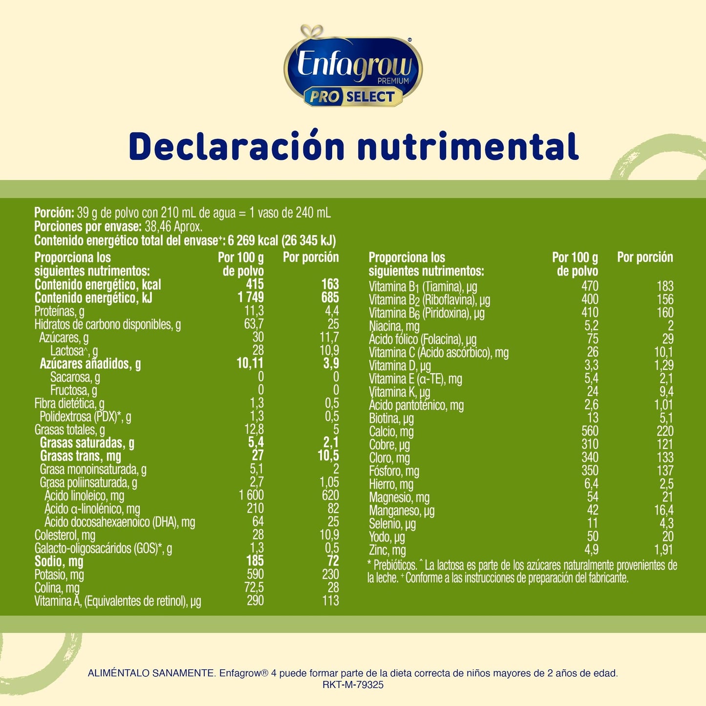 Enfagrow Etapa 4 Alimento Lácteo Lata 1.5 kg