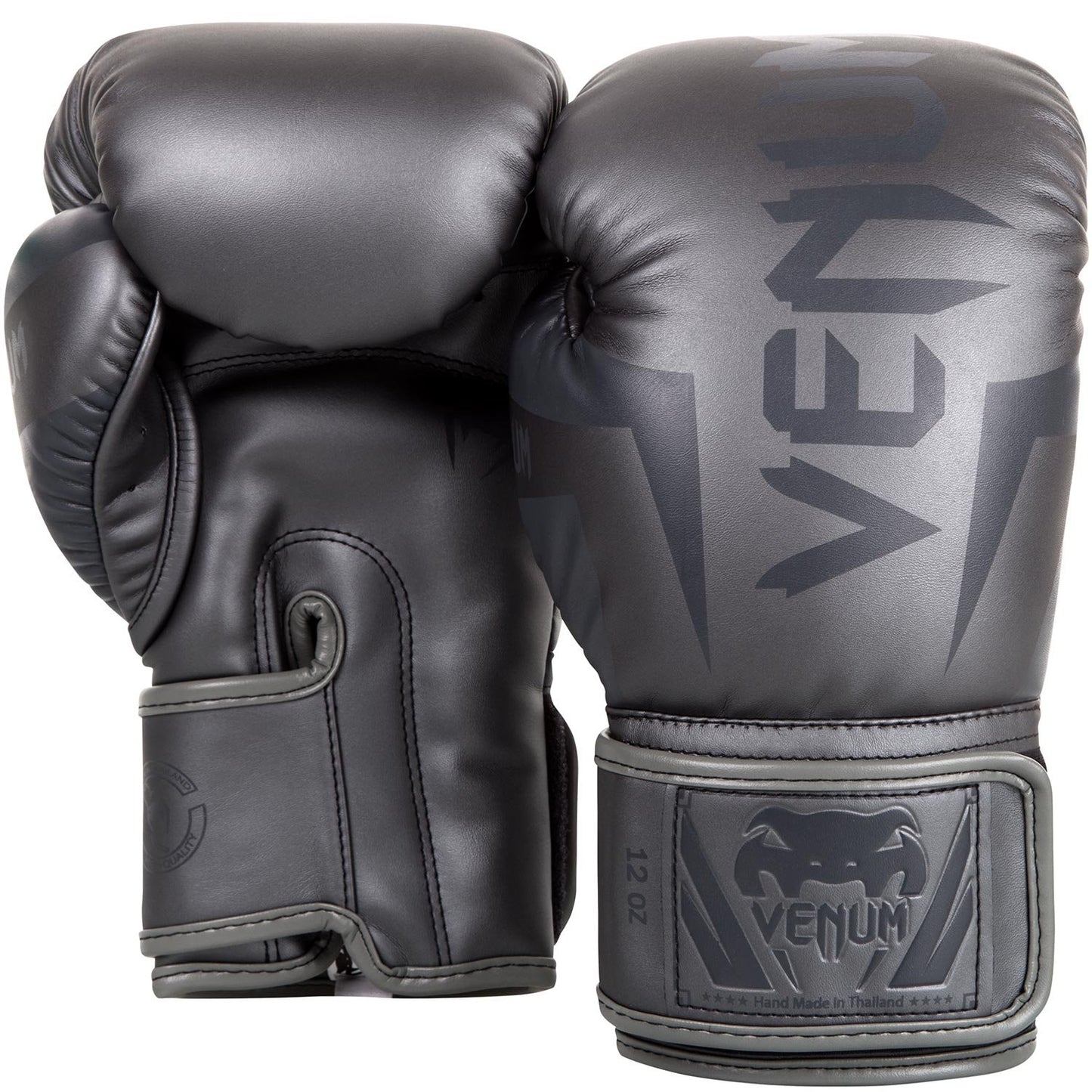 Guantes de Boxeo Venum Elite gris para Hombre