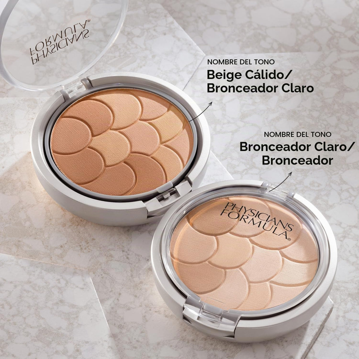 Physicians Formula Magic Mosaic Multi-Colored Custom Face Powder, Light Bronzer, 0.3-Ounces