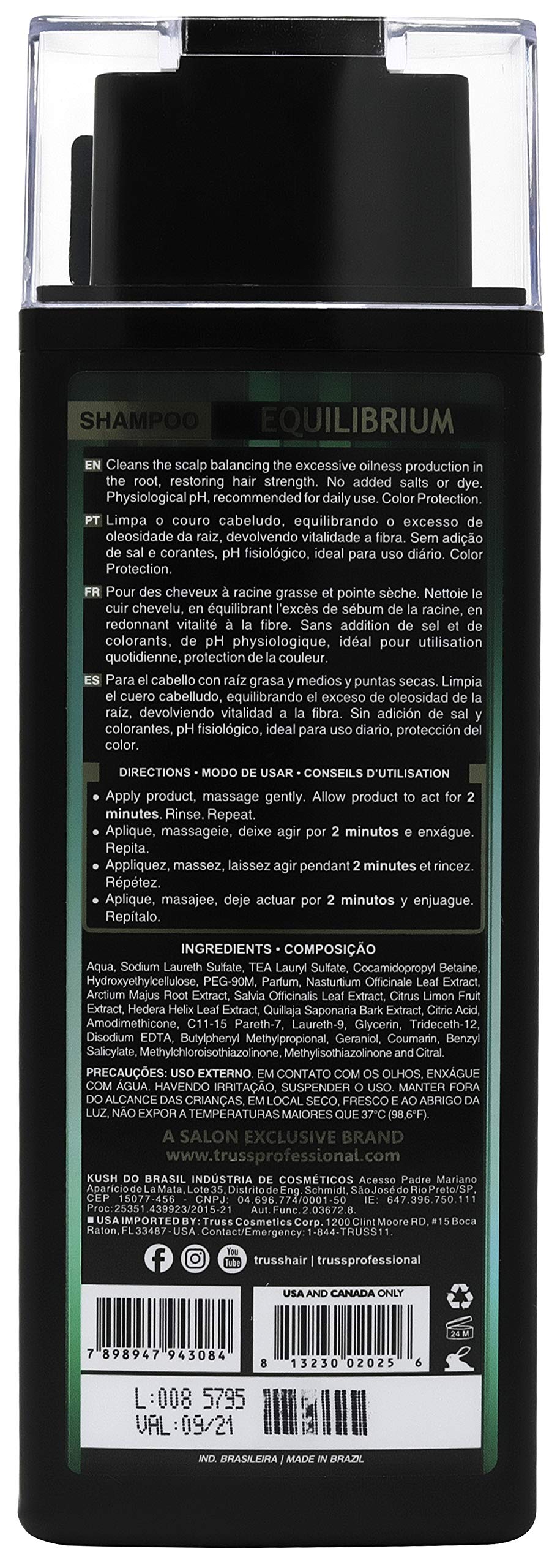 Shampoo Truss Equilibrium 10.14 Oz