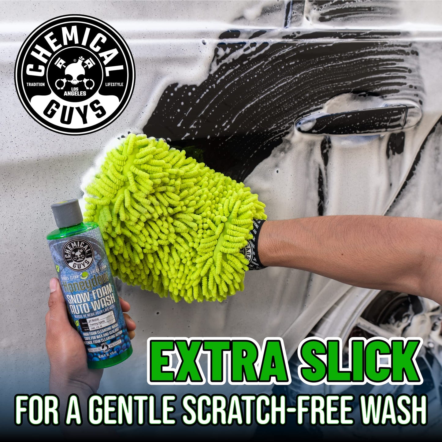 Chemical Guys HOL169 Kit de lavado de autos Arsenal Builder de 16 piezas con cañón de espuma, cubo y (6) productos químicos de limpieza 16 oz (funciona con lavadoras a presión)