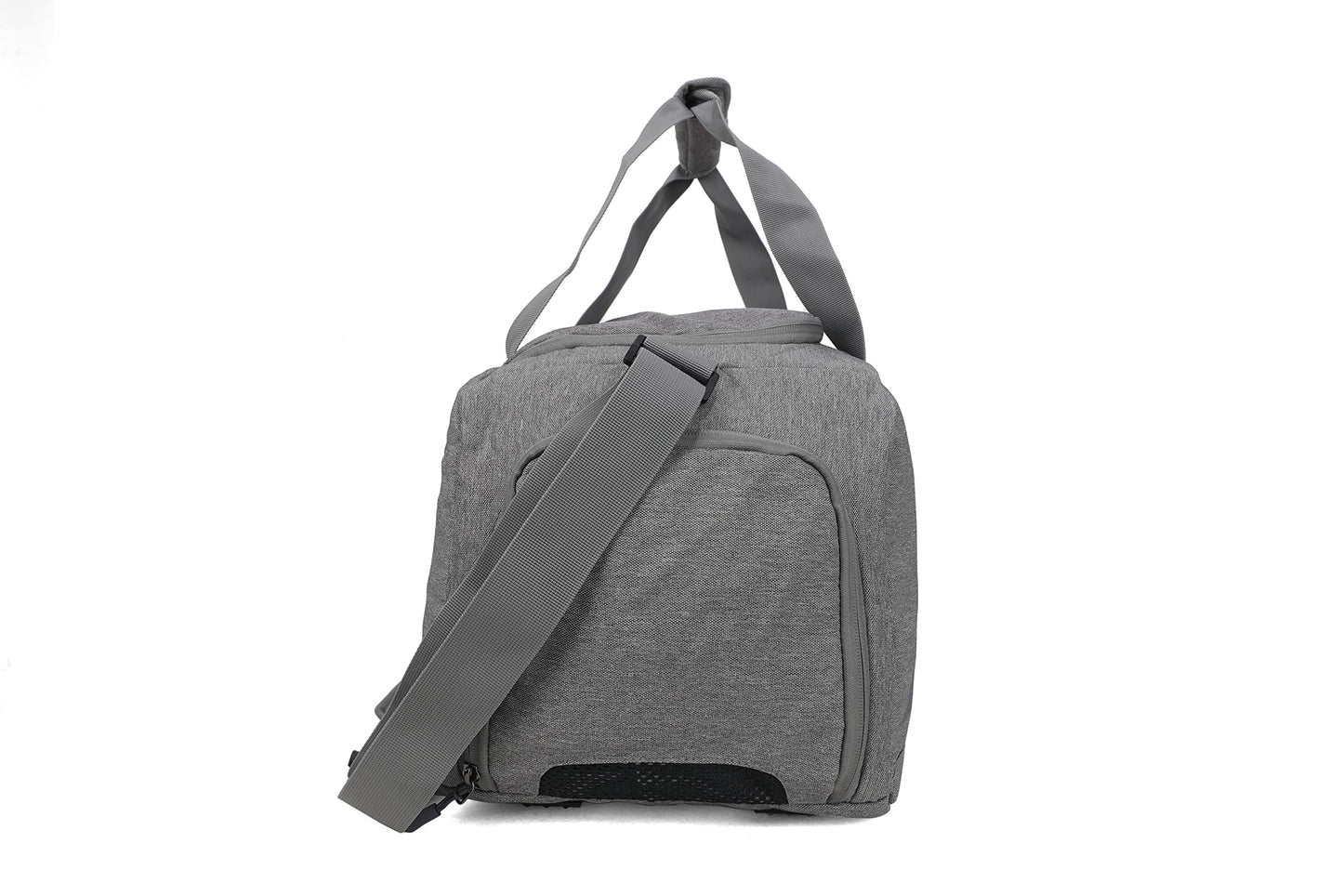 Bolsa de Deporte Nautica Gris con Interior Amplio para Adulto Unisex