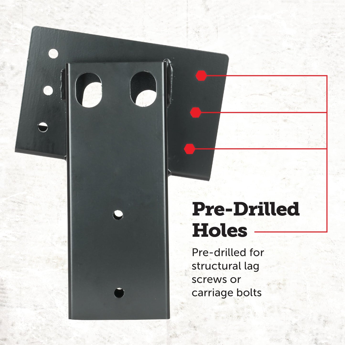 Elevadores 4x4 Soportes de Elevador, Acero de Grado de construcción de Doble ángulo, Ideal para Soportes de Caza, Casas de árboles, Cubiertas y más, Paquete de 4