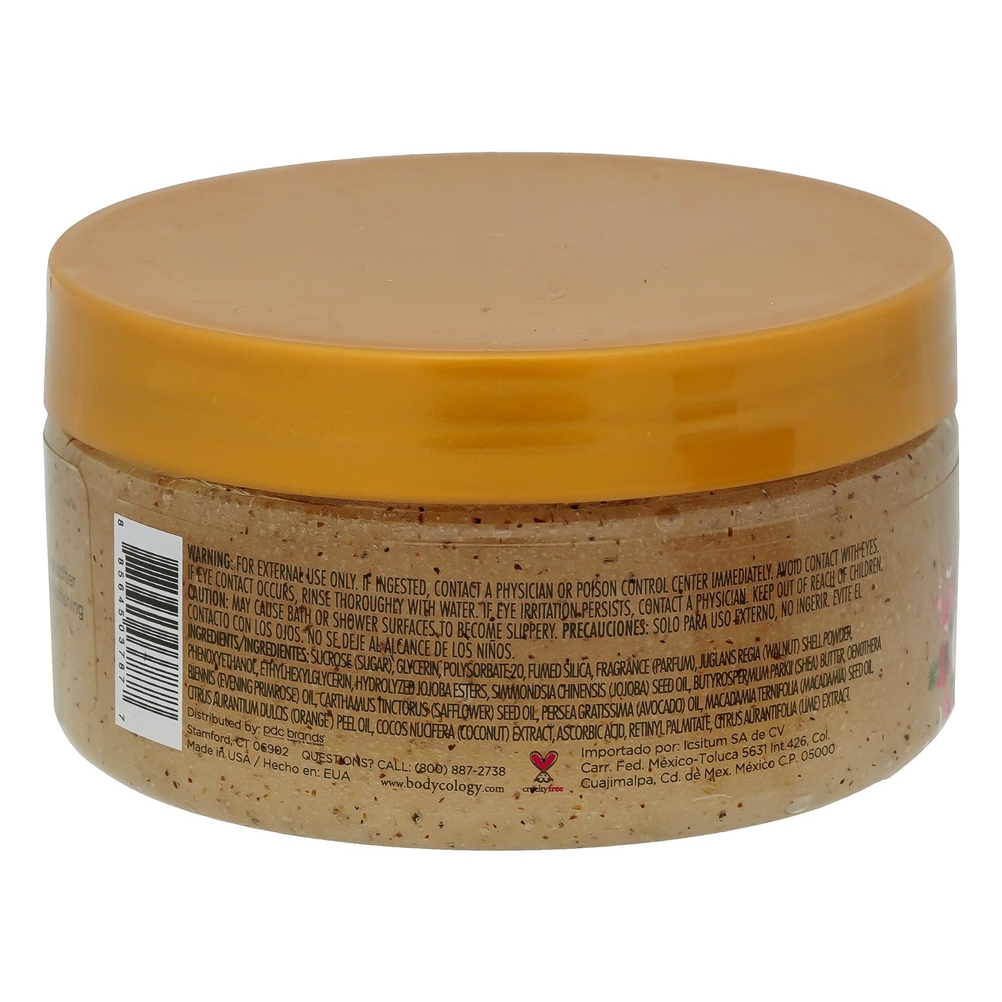 Coconut Hibiscus Exfoliating Sugar Scrub by Bodycology for Women - 10.5 oz Scrub