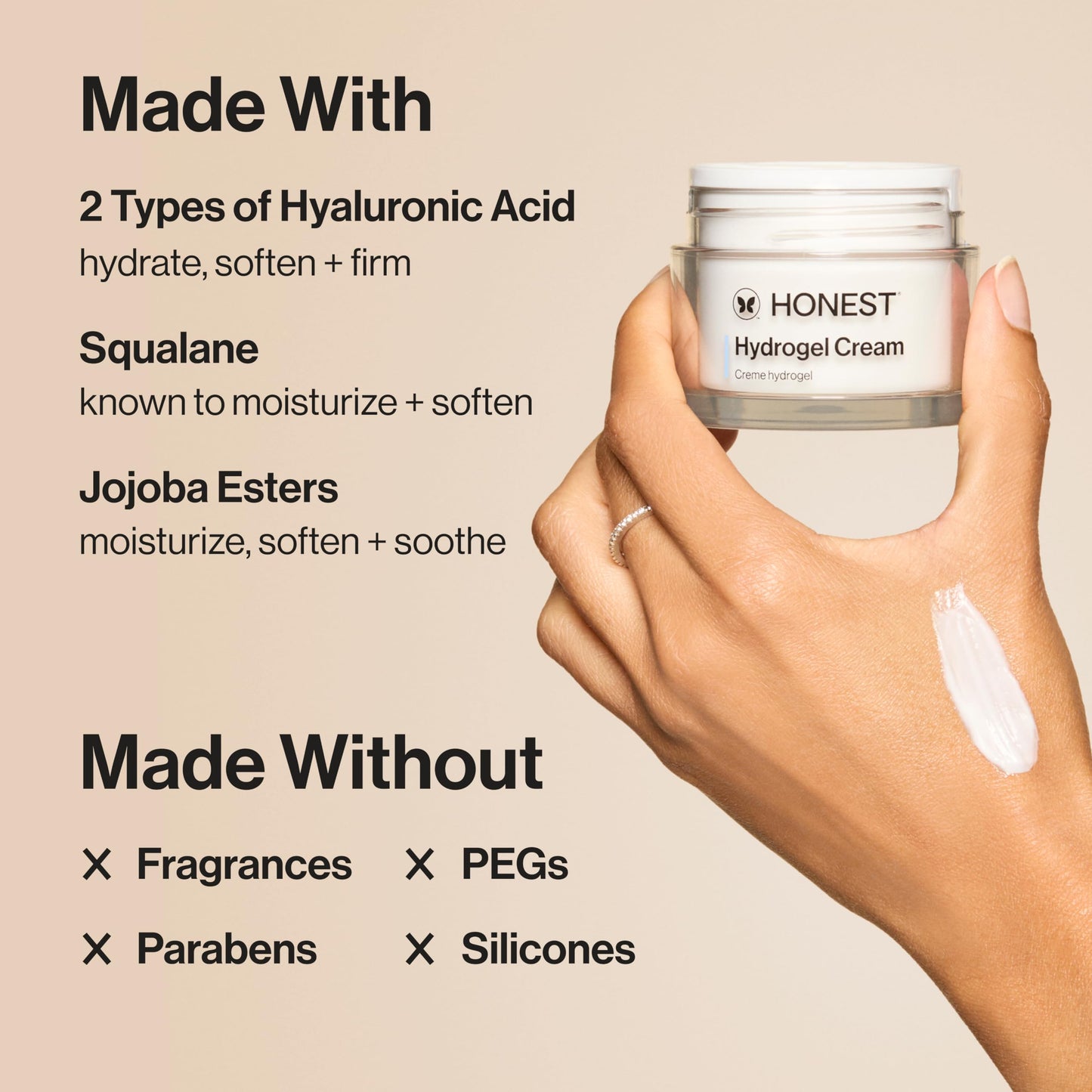 The Honest Company Hydrogel cream