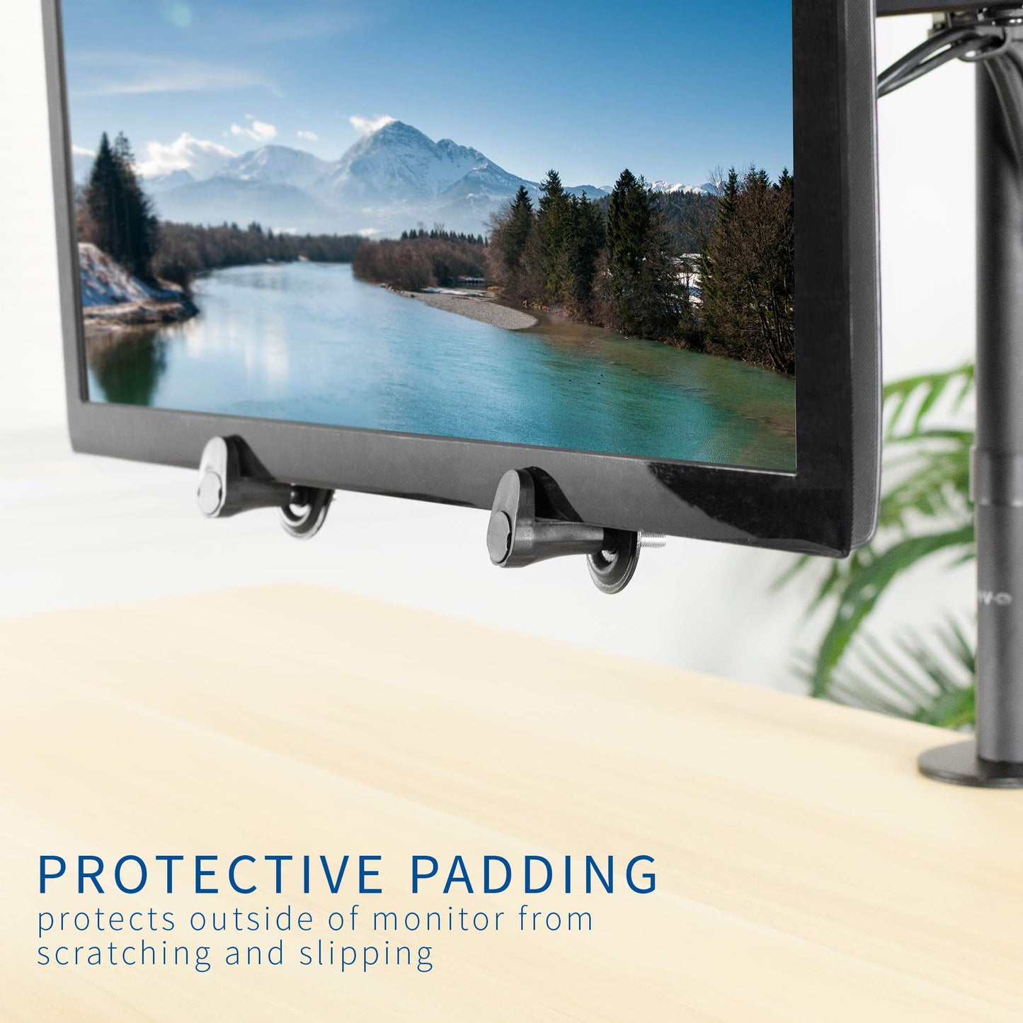 Adaptador VESA VIVO Negro Kit de Montaje para Monitor LED LCD de 13" a 27"