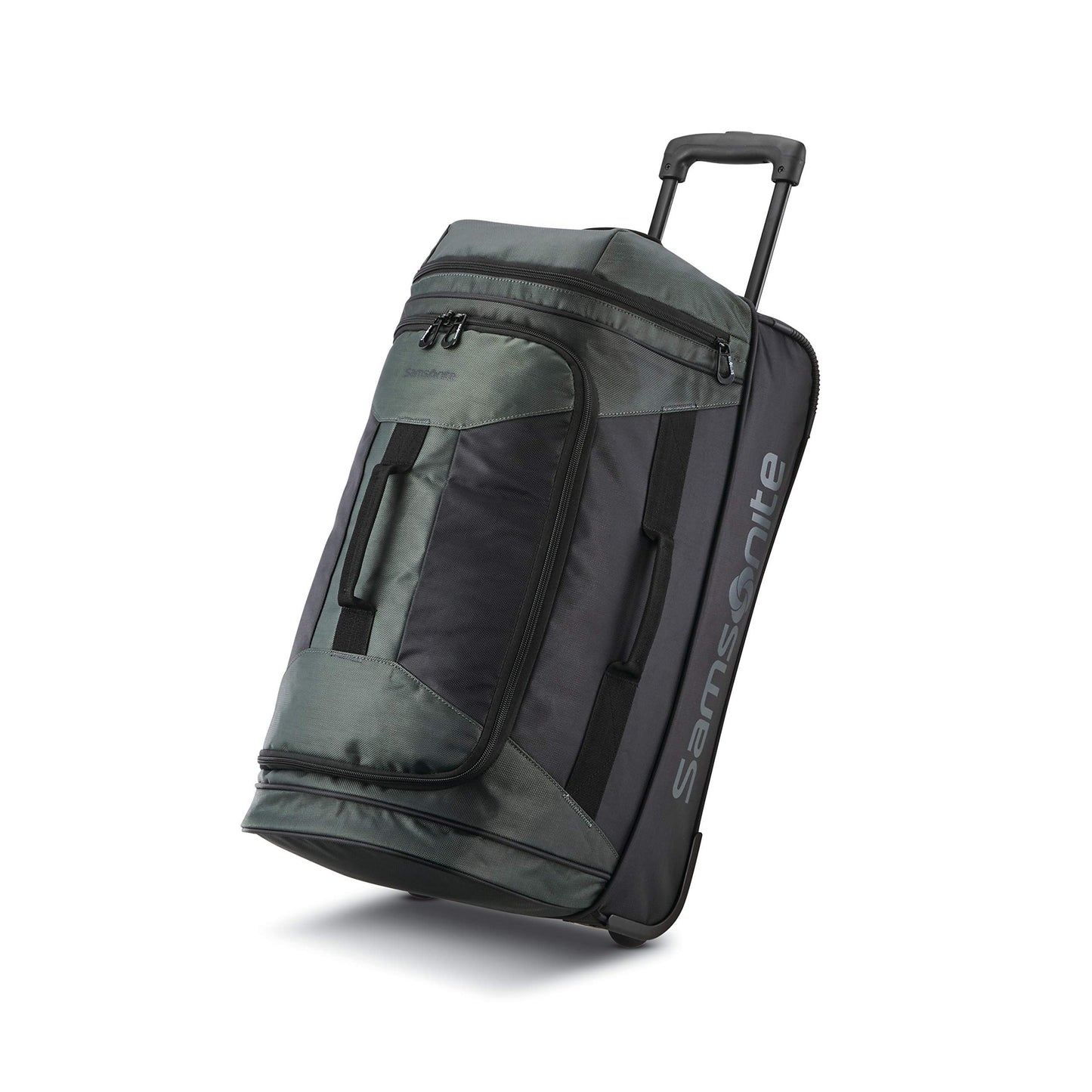 Bolsa de Lona Rodante Samsonite Musgo Verde Negro 81 cm 2 Unidades