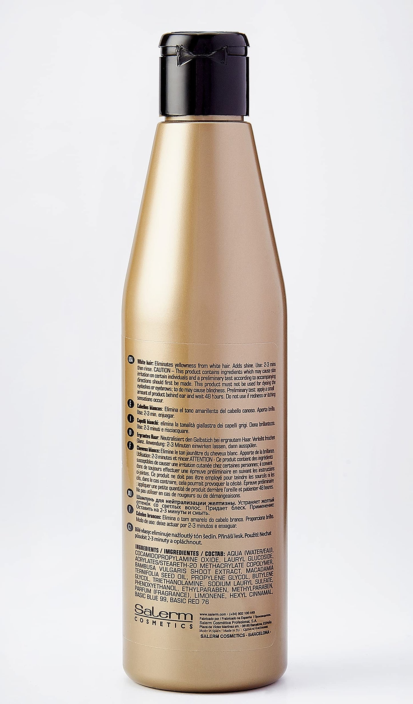 Champú Salerm Cabello Gris 250 ml