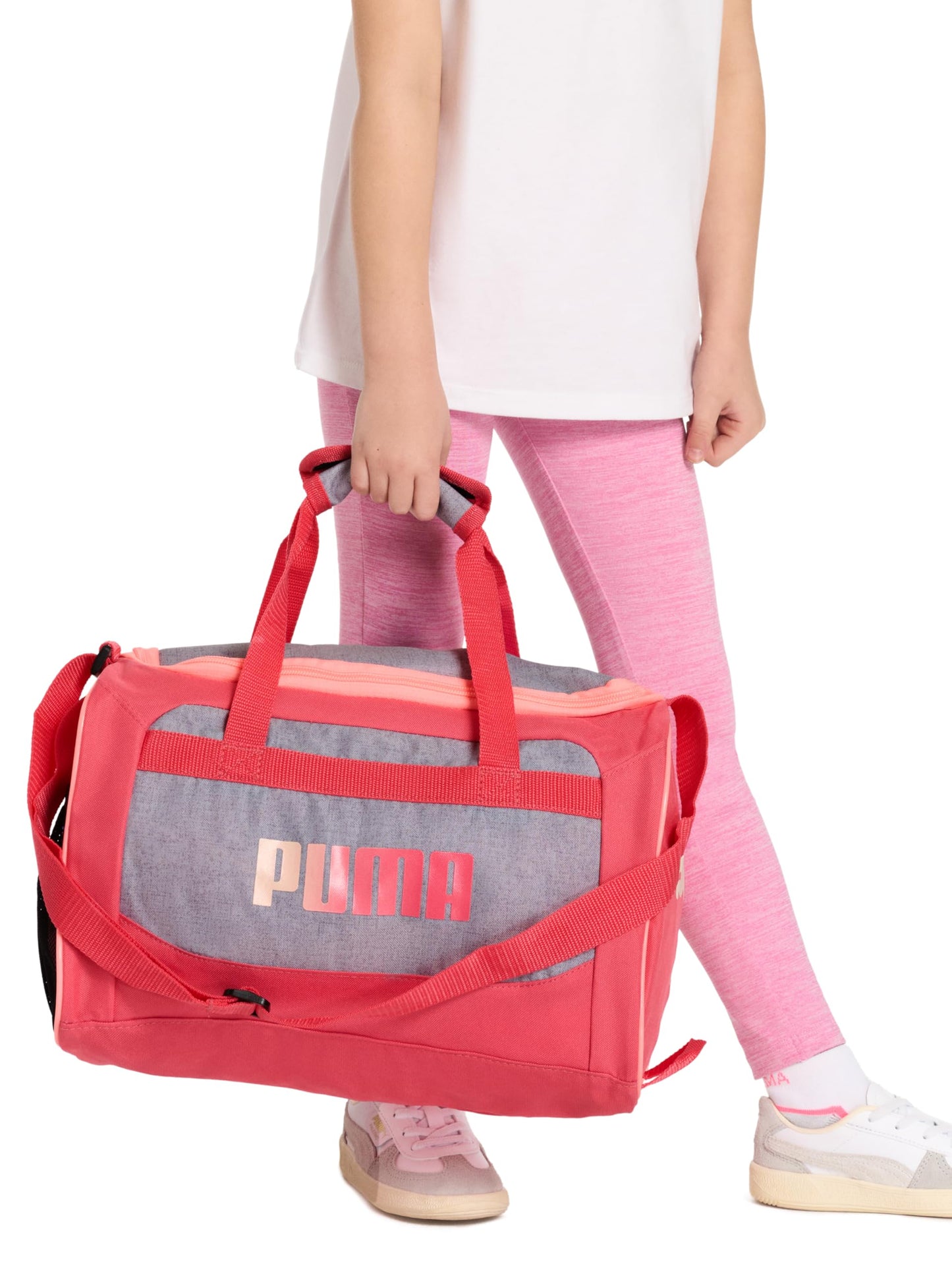 Chamarra Puma Evercat Transform Jr Rosa Multi para Niña