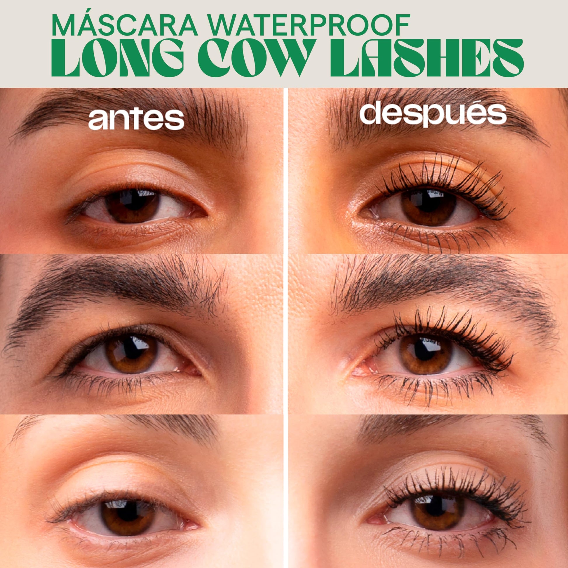 SARELLY CREATIVO LAB | Kit Mascara de Pestañas Long Cow Lashes + Desmaquillante de Ojos Lavadero | Completa tu Cosmetiquera de Viaje - Cosmetiquera para Maquillaje y Bolsa de Maquillaje | Kit Skincare