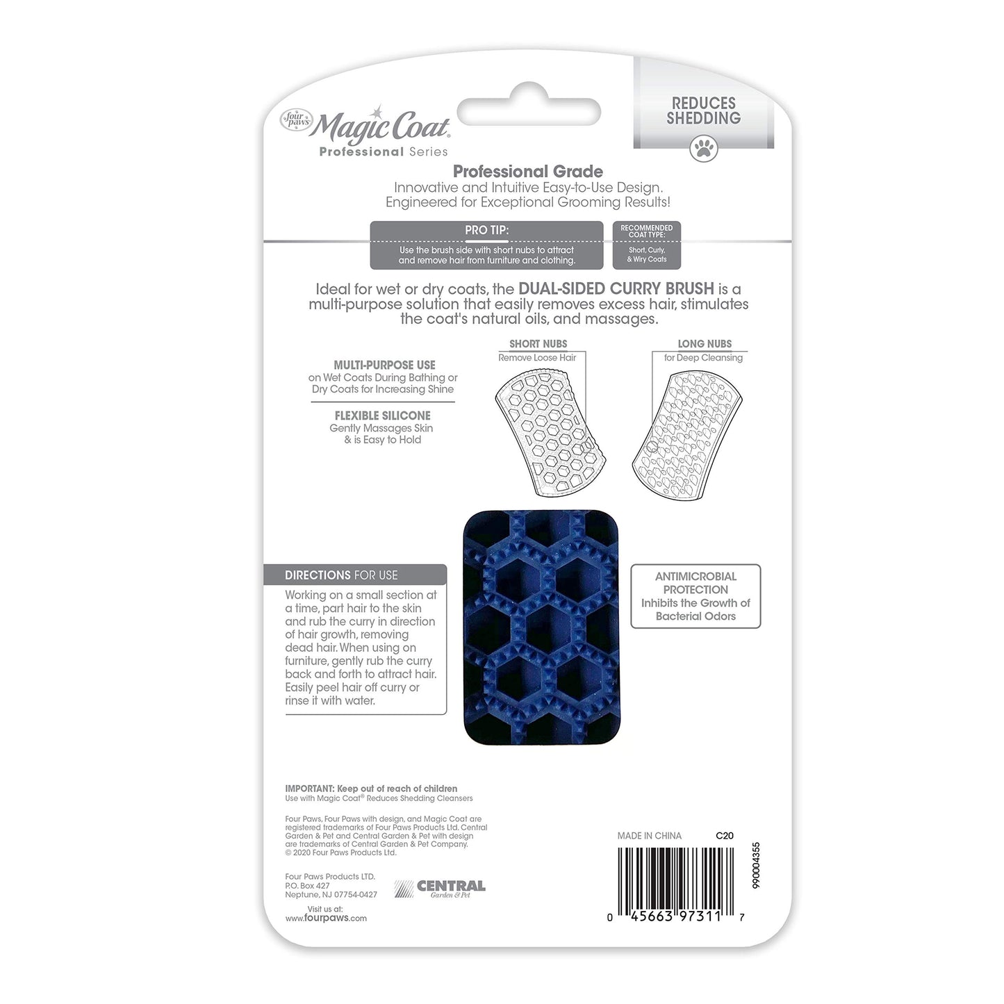 Four Paws Magic Coat Professional Series - Cepillos de Aseo para Perros y Gatos, recortadores, cortaúñas y cepillos para Perros y Gatos