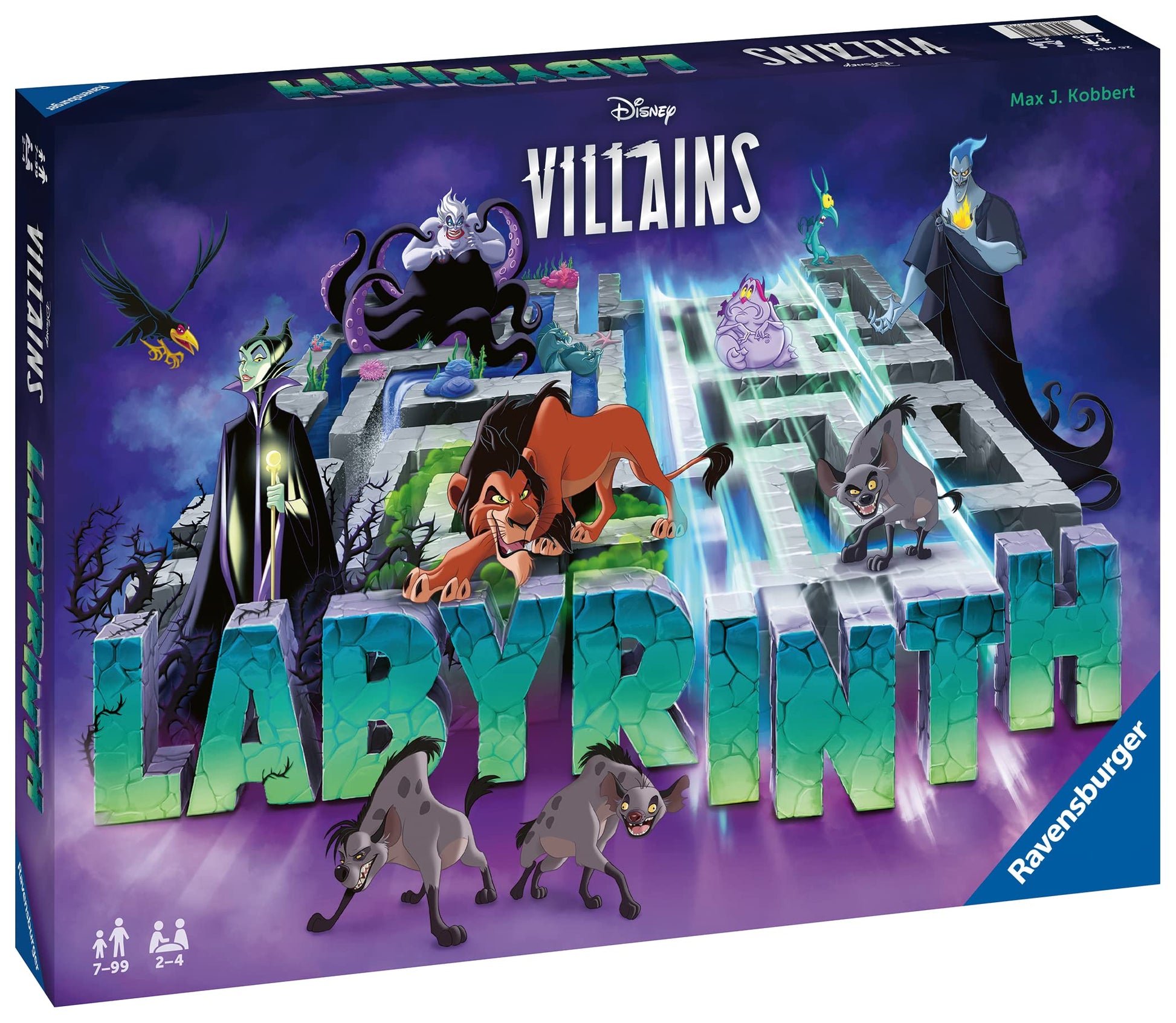 Juego de Mesa Ravensburger Villanos Disney Clásico Familiar para Niños