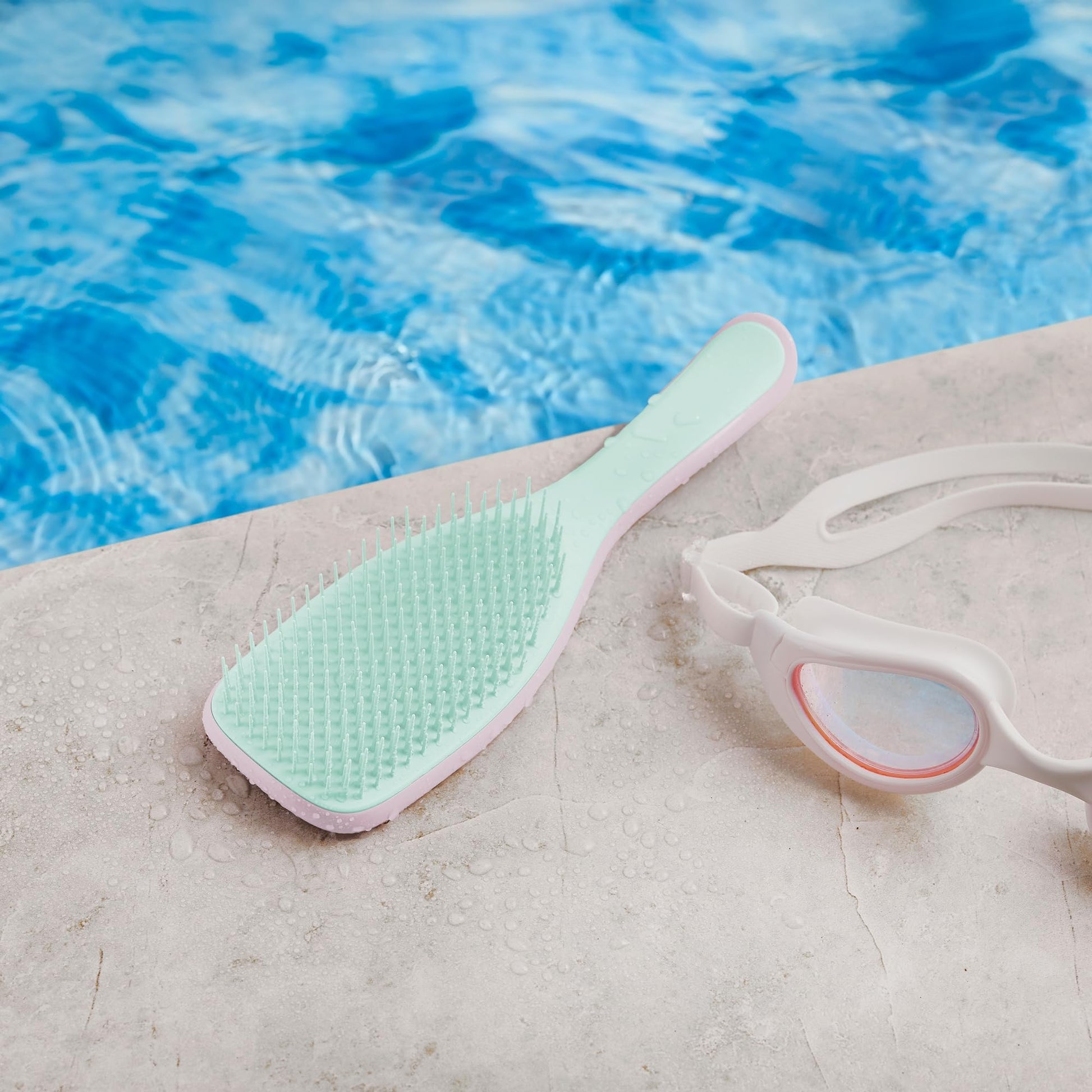 Tangle Teezer, El cepillo desenredante definitivo para cabello húmedo y seco, desenreda todo tipo de cabello, reduce la rotura, elimina los nudos, protege el cabello mojado, con cerdas de 2 capas y