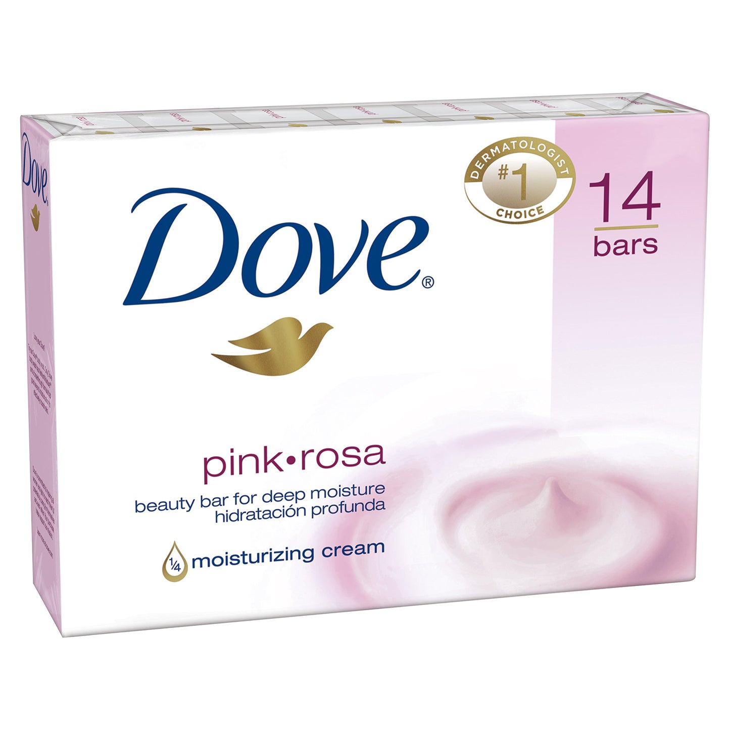 Dove Pink Beauty Bar, 14 Count