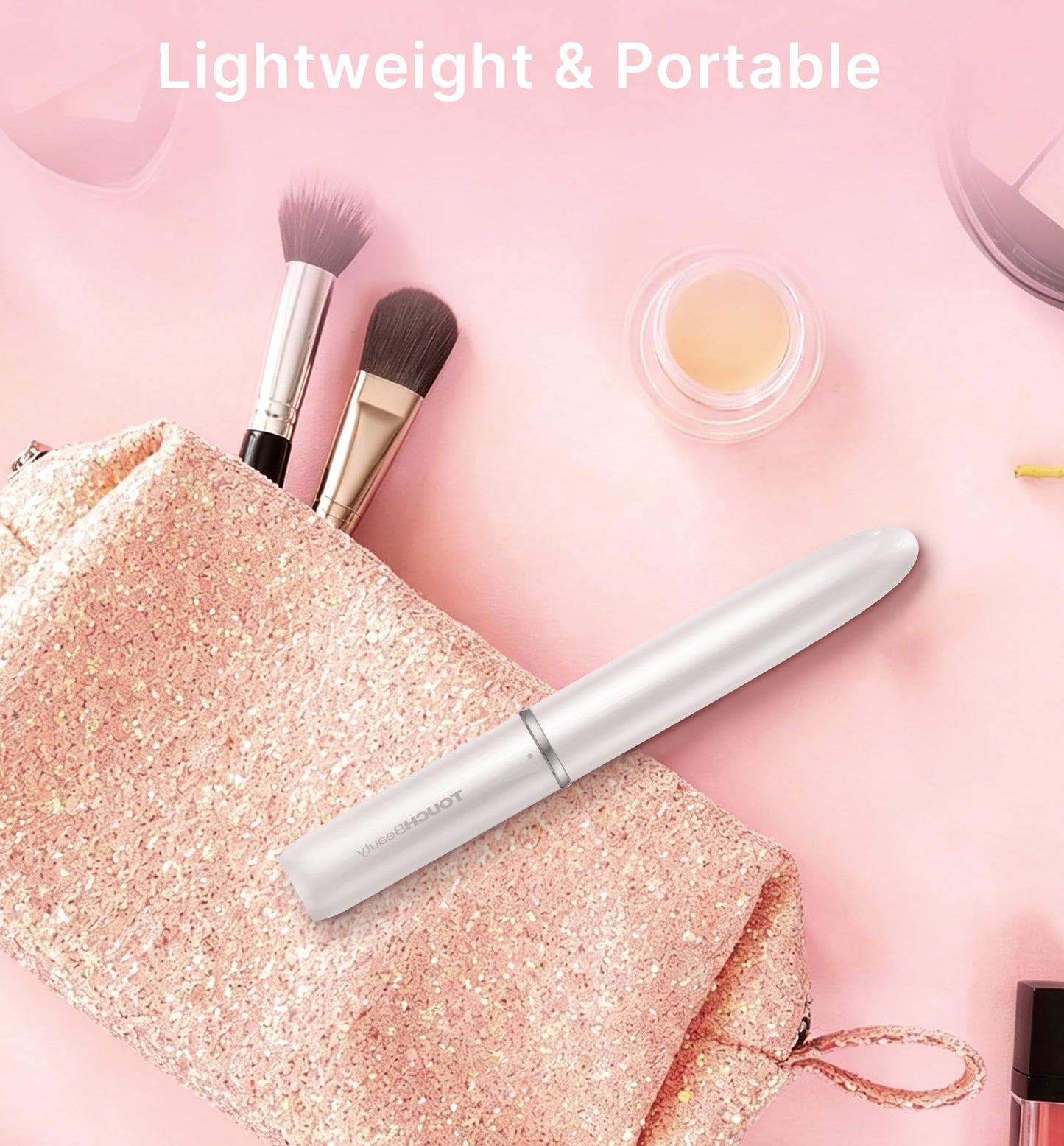 TOUCHBeauty Hair Trimmer for Face Eyebrow Nose Ear Body Hair Trimming, All in ONE Hair Remover for Women & Men Dual Blades Shaver Battery Powered TB-1458