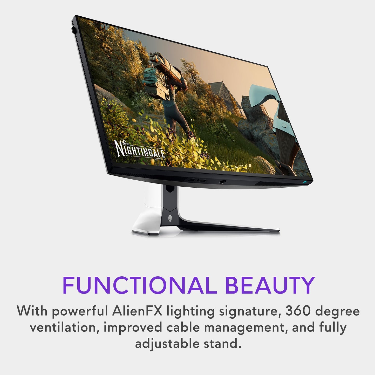 Alienware Monitor Gaming 27" AW2723DF QHD HDMI CP USB 280Hz Nvidia GSync FreeSync Premium Pro