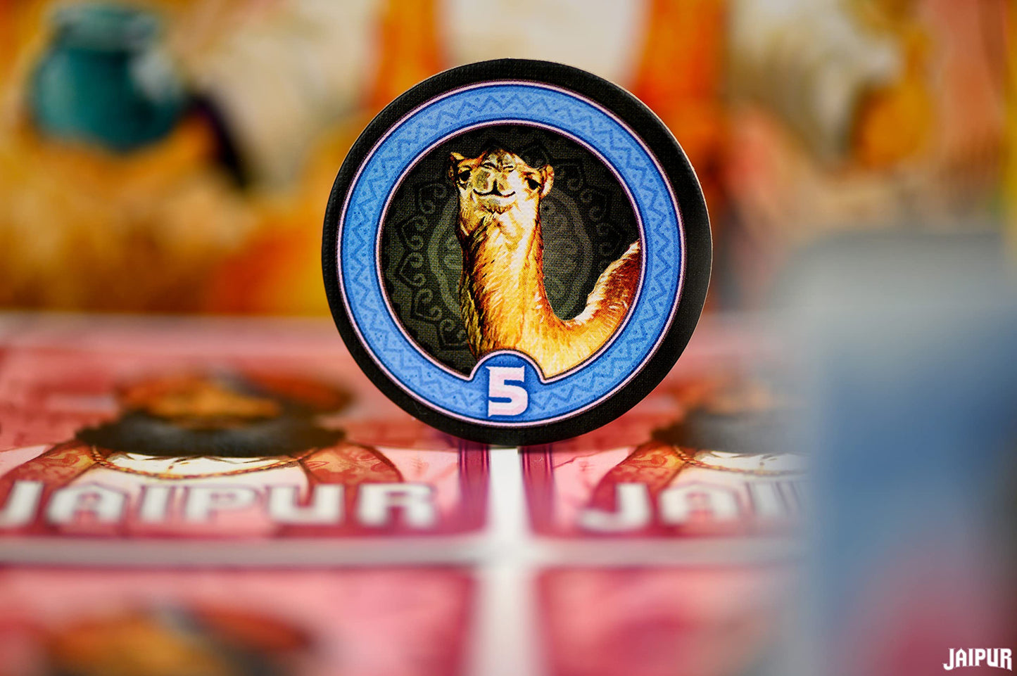 Juego de mesa Jaipur (nueva edición) - Duelo de comerciantes de ritmo rápido Juego estratégico de comercio y mercado para niños y adultos, a partir de 10 años, 2 jugadores, tiempo de juego de 30