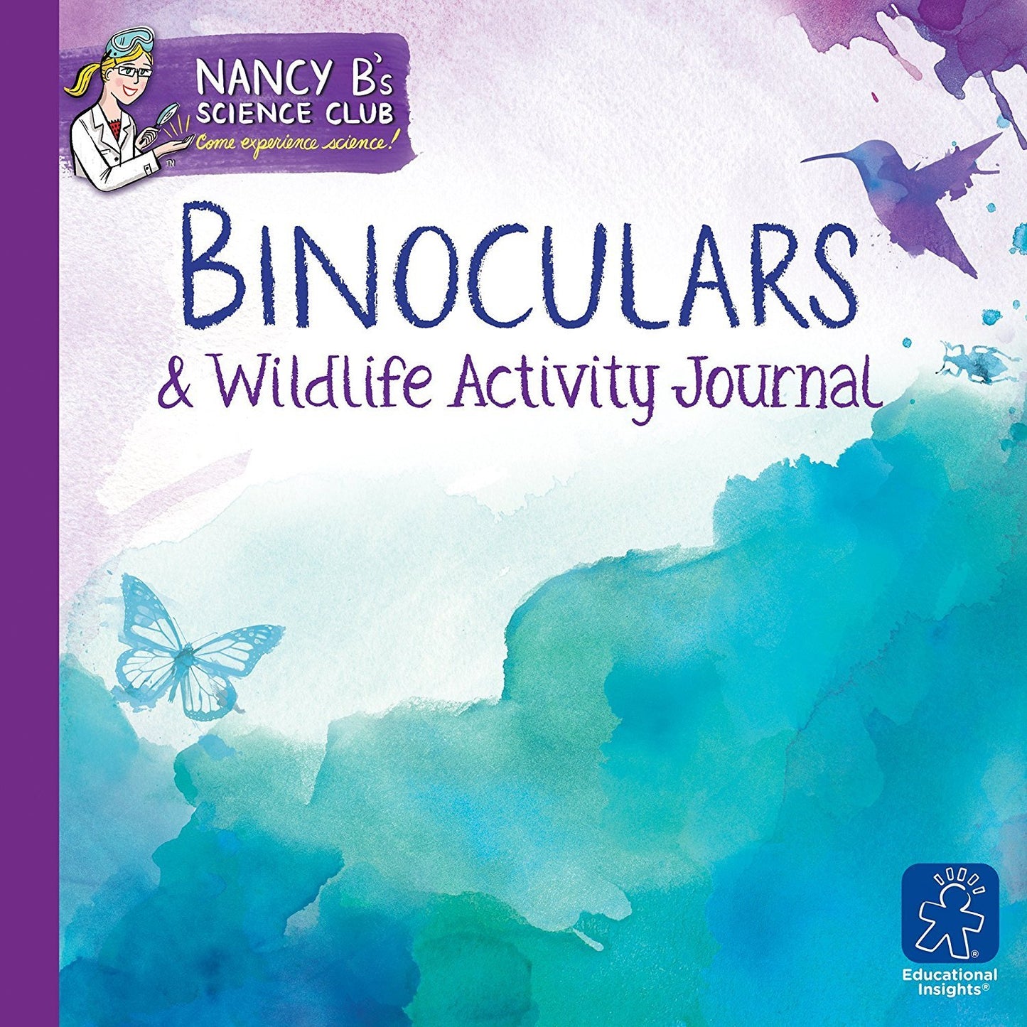 Educational Insights Nancy B's Science Club. Binoculares, binoculares para niños, Explorar la Naturaleza, para Mayores de 8 años