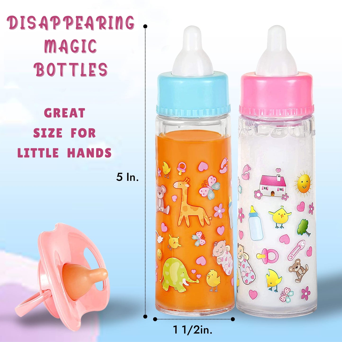 Botellas Mágicas My Sweet Baby Exquisite Buggy Blanco para Muñeca