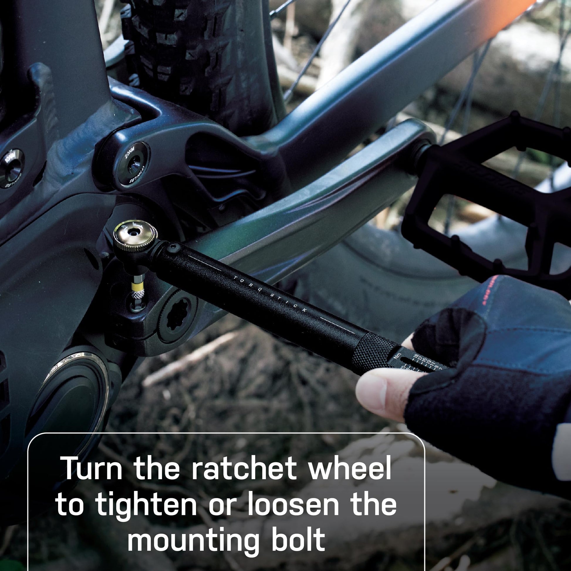 Herramienta Topeak Torq Stick Negro 4-20 Nm