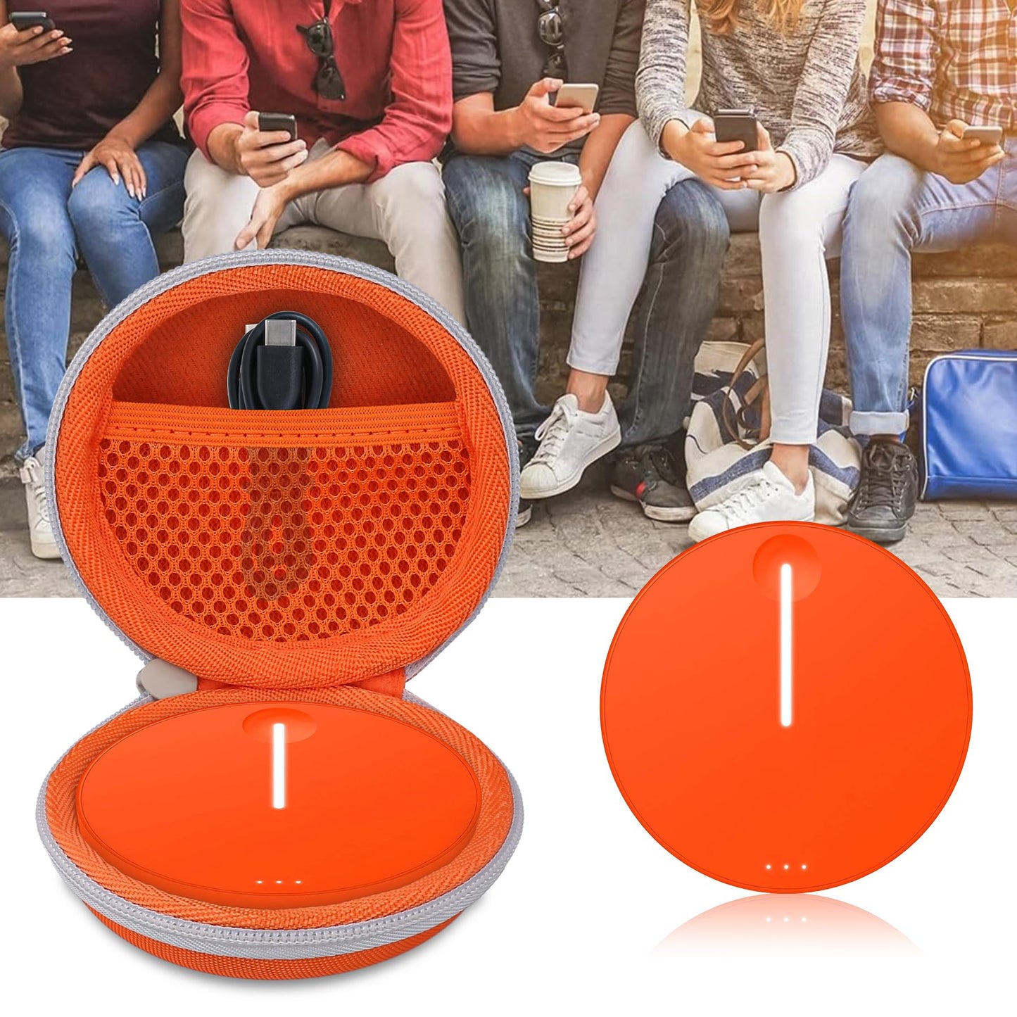Aenllosi - Funda rígida de almacenamiento para SIMO Solis Lite 4G LTE WiFi Hotspot móvil, SIMO WiFi router organizador (solo caso)