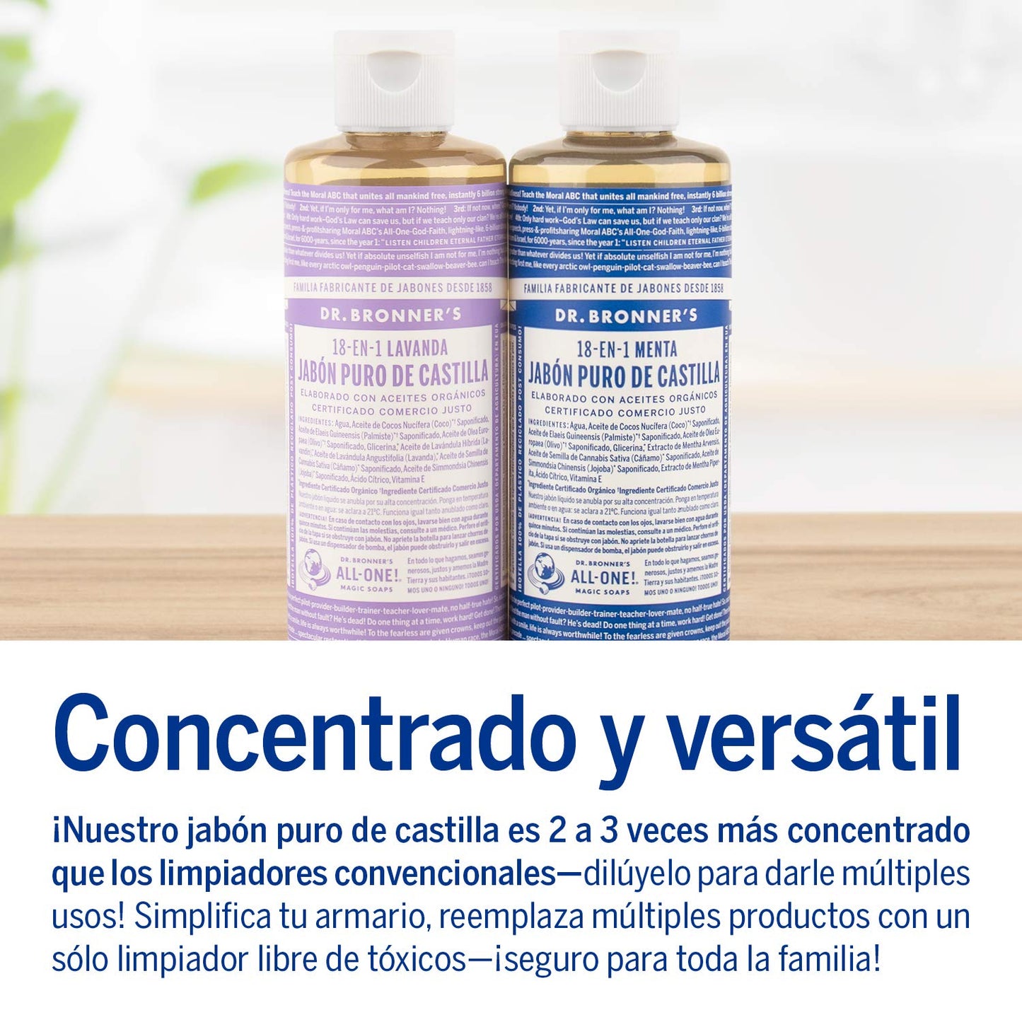 Dr. Bronner's | Jabón de castilla orgánico, ayuda a remover células muertas y descongestionar vías respiratorias - con aceite esencial de Eucalipto 473 ml