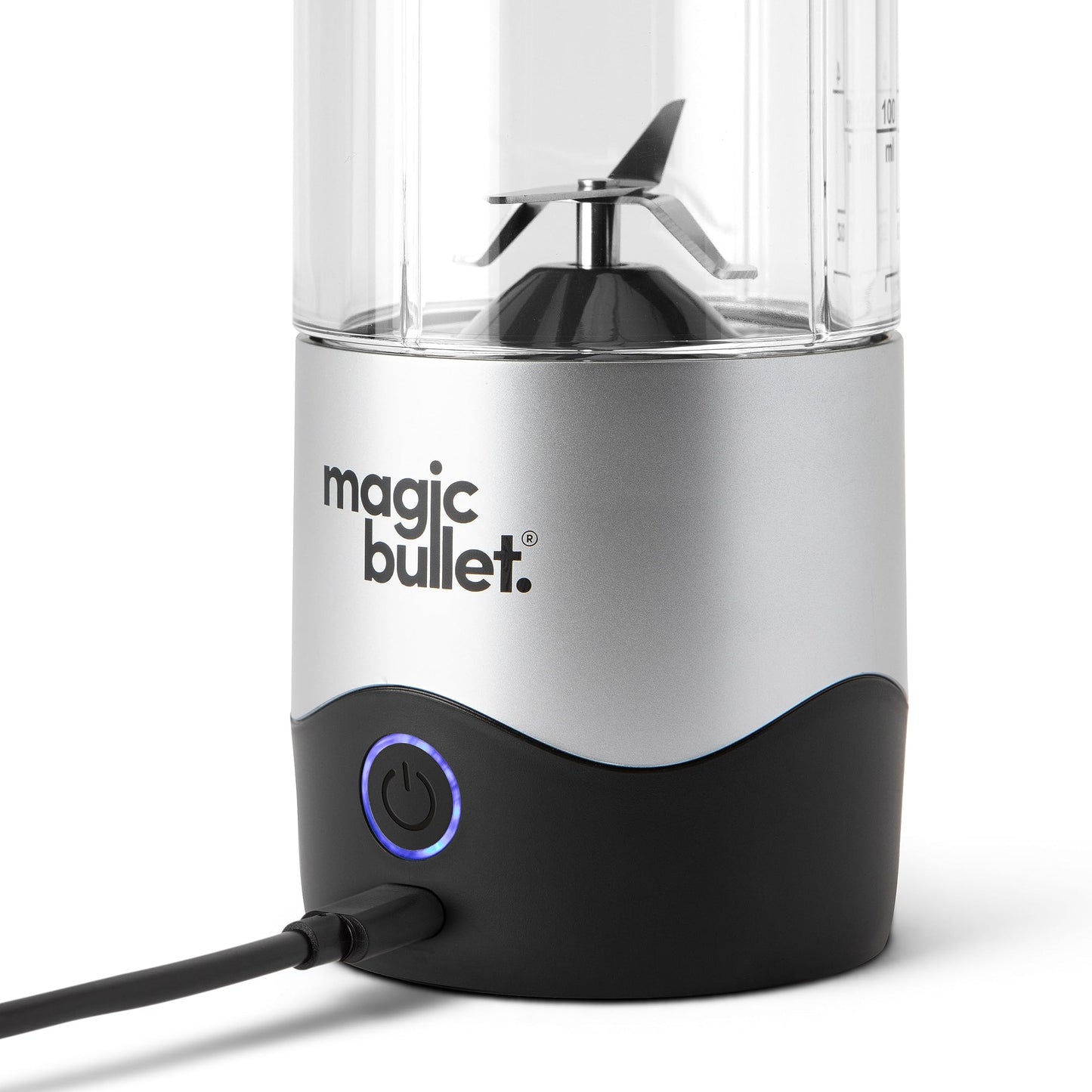 magic bullet Batidora portátil MBPB50100 Plata, 16 onzas