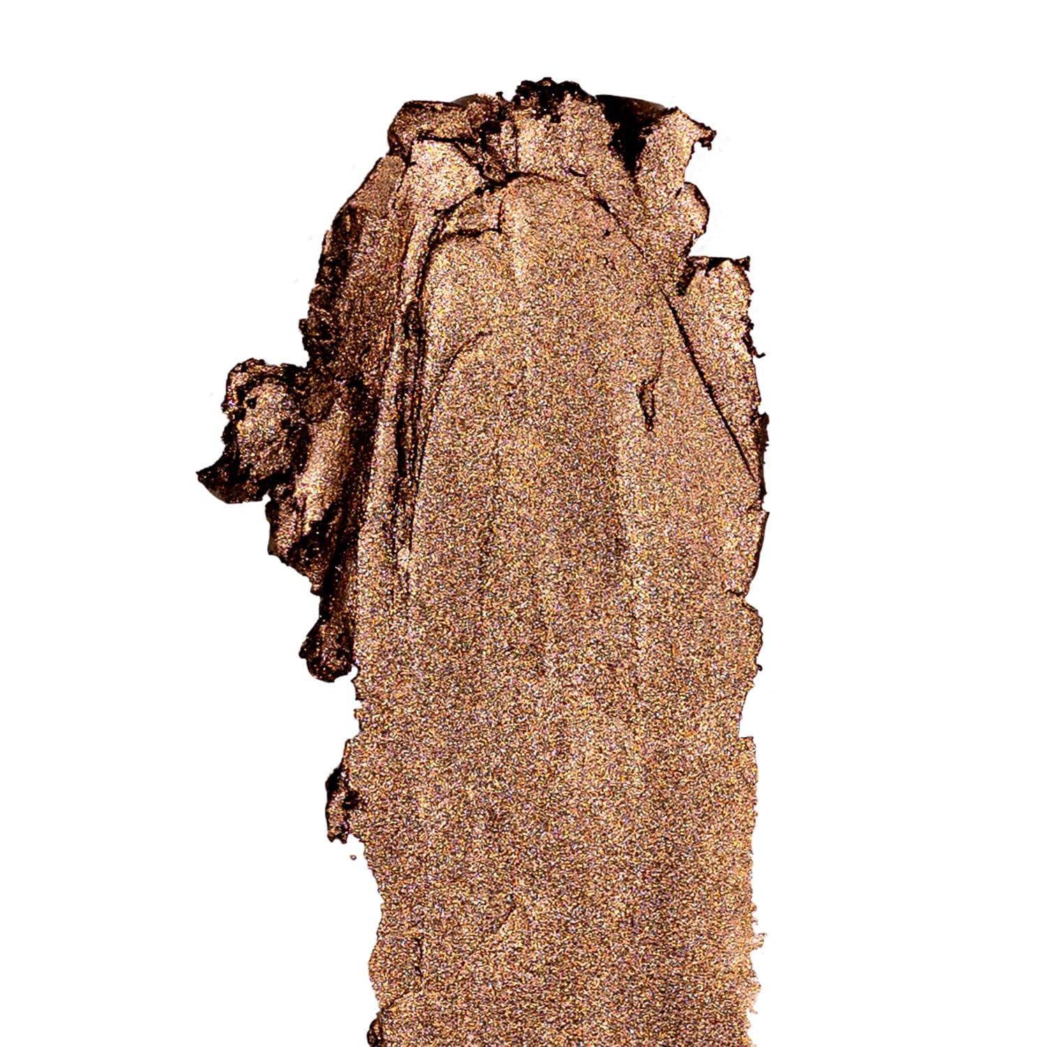 Palladio Barra de sombra de ojos impermeable con esponja mezcladora, aplicación duradera y sin esfuerzo, Bronze Shimmer