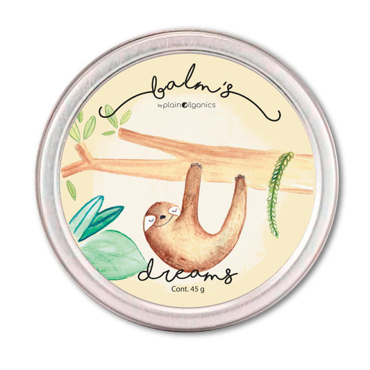 Balm's Dreams 45g - Balsamo para Relajación y Descanso Pomada Natural de Cera de Abeja y Aceite de Oliva con Aceites Esenciales de Lavanda y Romero Bebé Niños Adultos