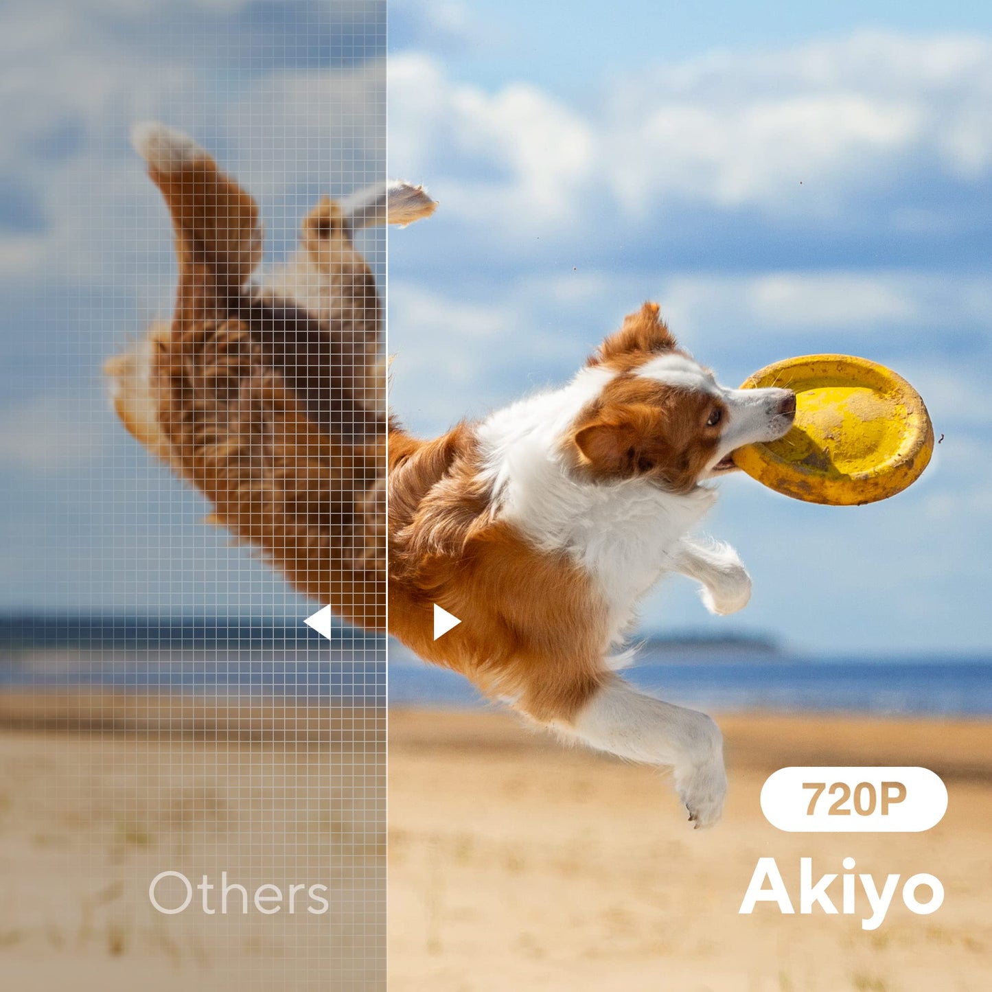 AKIYO Mini Proyector WiFi Bluetooth con Tripode, Portátil Proyector Soporta Full HD 1080P, Videoproyector Cine en Casa, para iOS/Android/USB/TV Stick/HDMI, Regalo para Niños