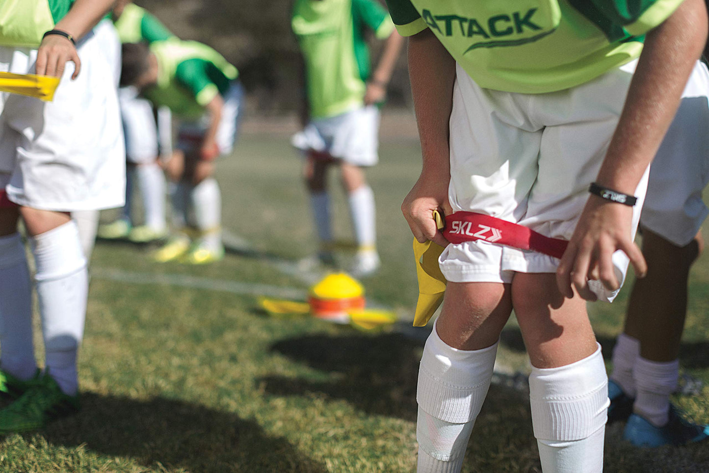 Bandas de Resistencia Mini SKLZ Amarillo Diferenciador