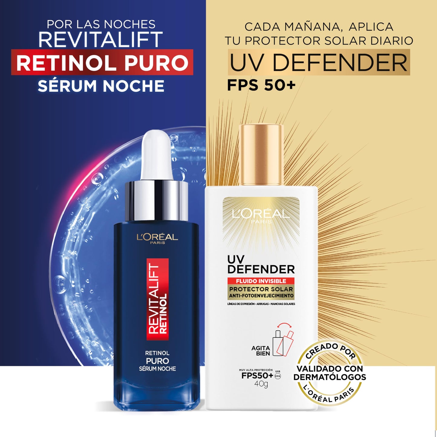 L'Oréal Paris Sérum de Noche Revitalift Retinol Puro, 30ml