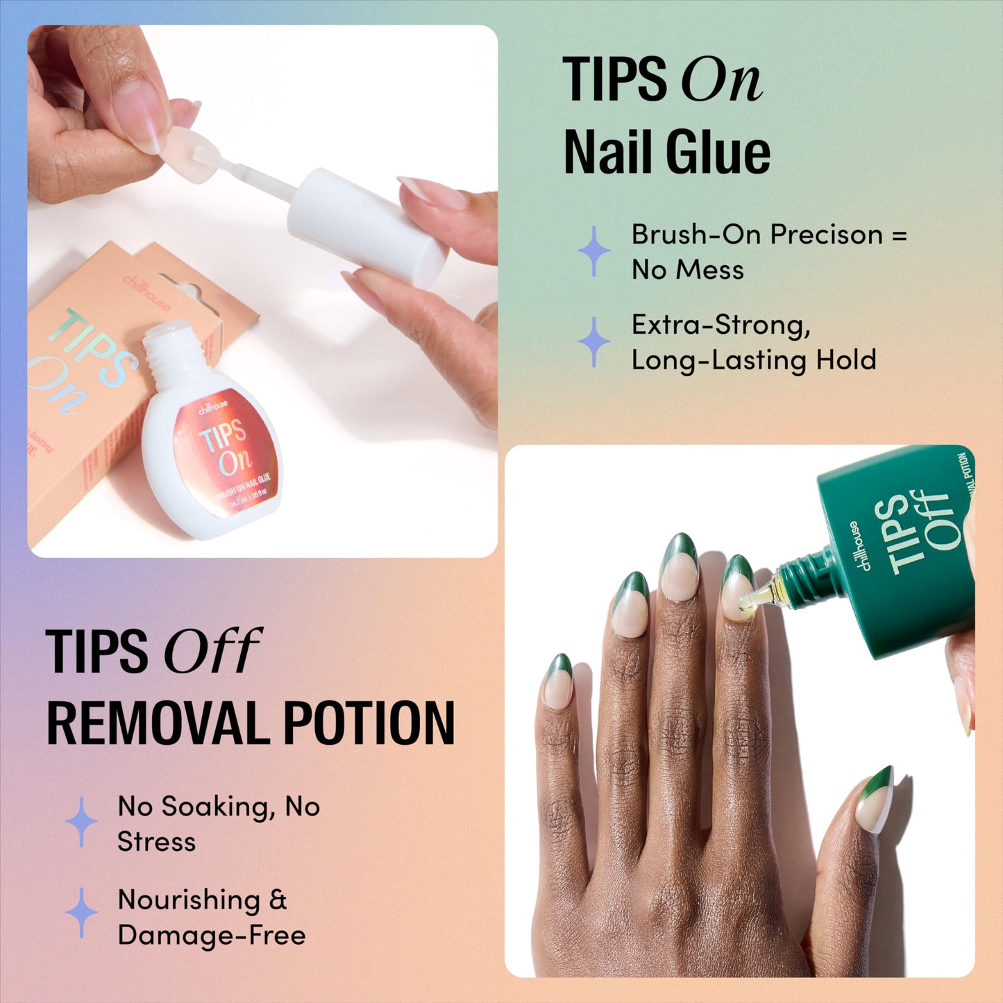 Chillhouse Chill Tips Firmas | Everything Zen, Press On Nail Kit