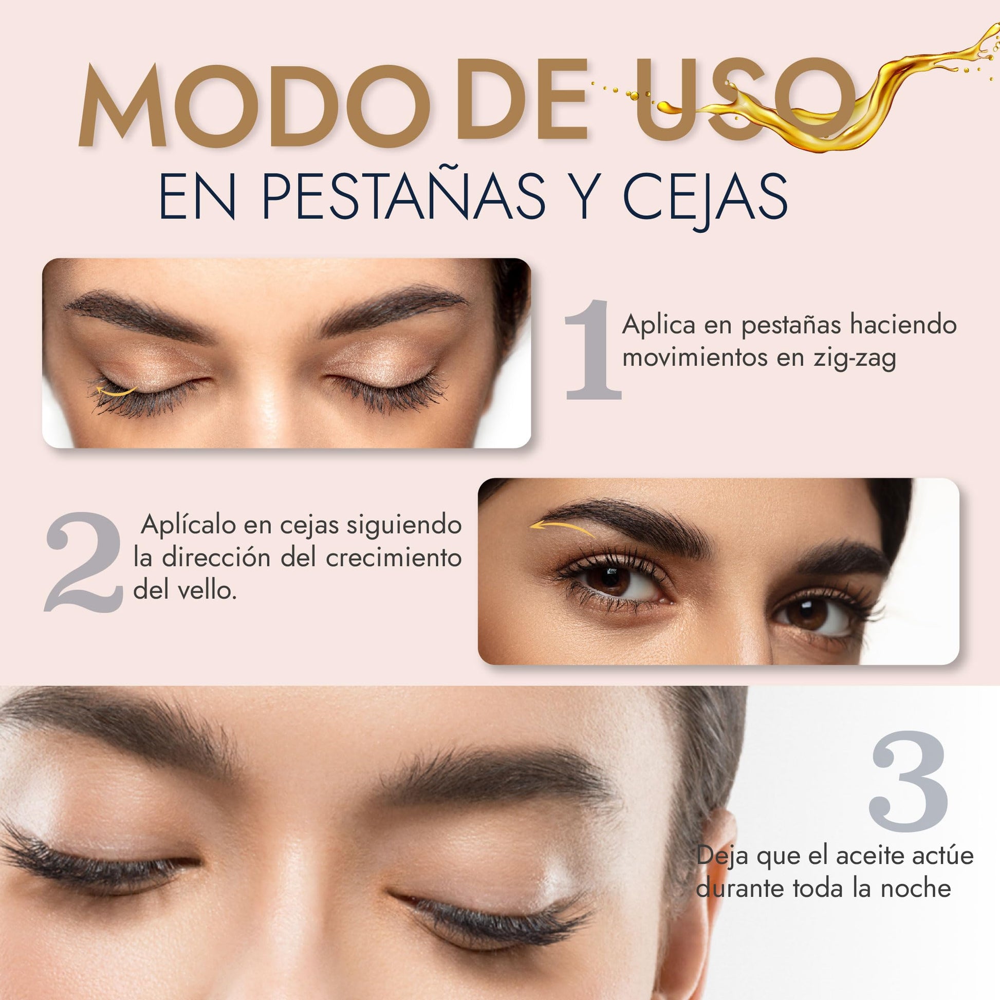 Hebbe - Aceite de Ricino 50 ml. 100% Puro, Hidratante y Antiinflamatorio, Ideal para Piel y Cabello