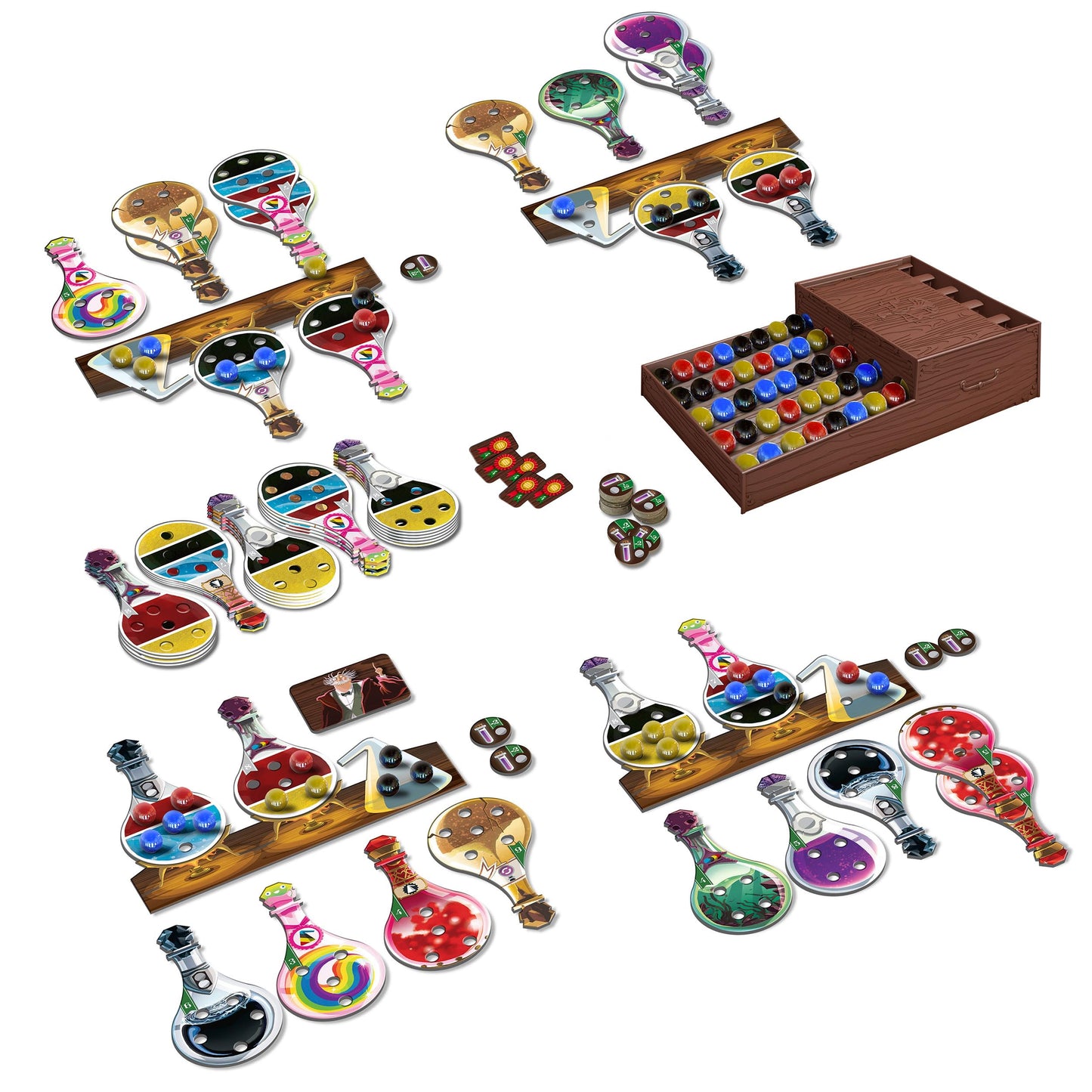 CoolMiniOrNot CMNPTN101 Potion Explosion 2nd Edition, Multicolor alfonbrilla para ratón , color/modelo surtido