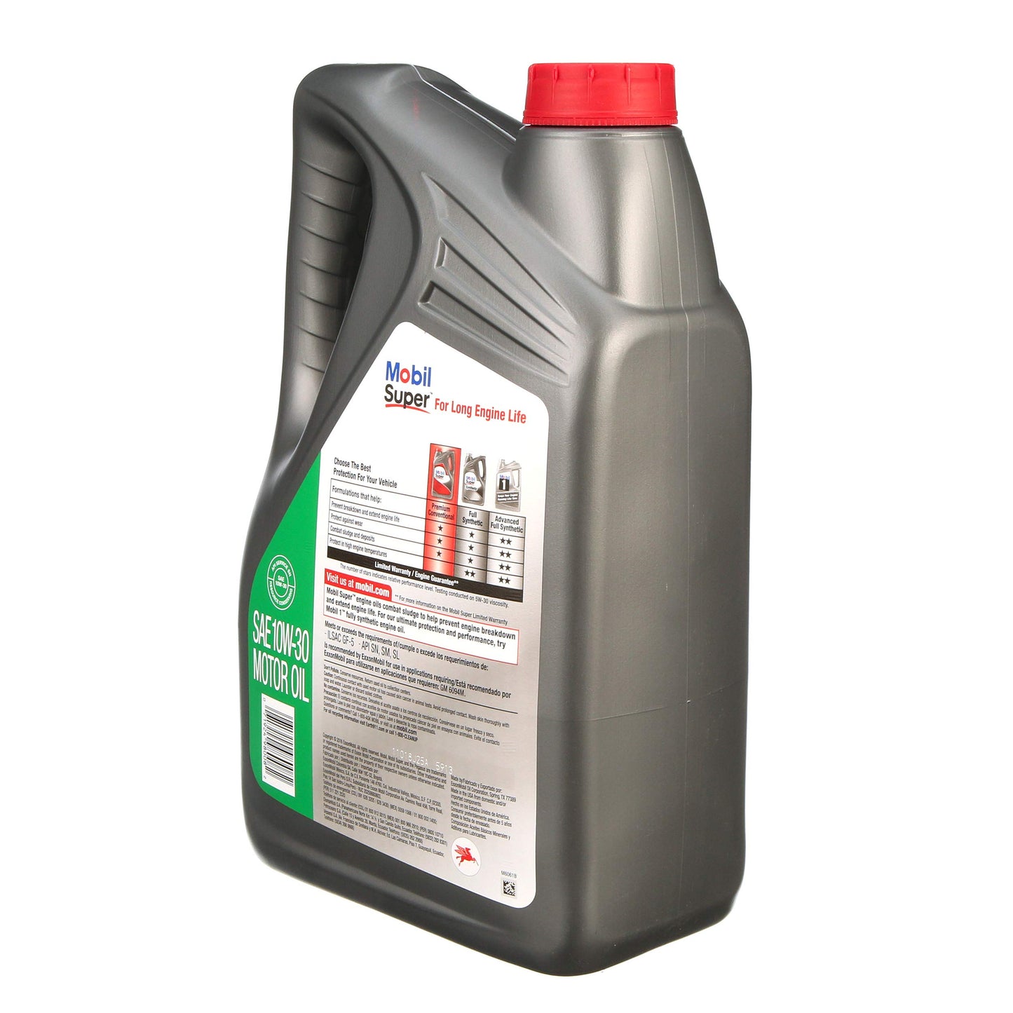 Aceite de Motor Mobil Super 10W-30 Premium para Larga Vida del Motor