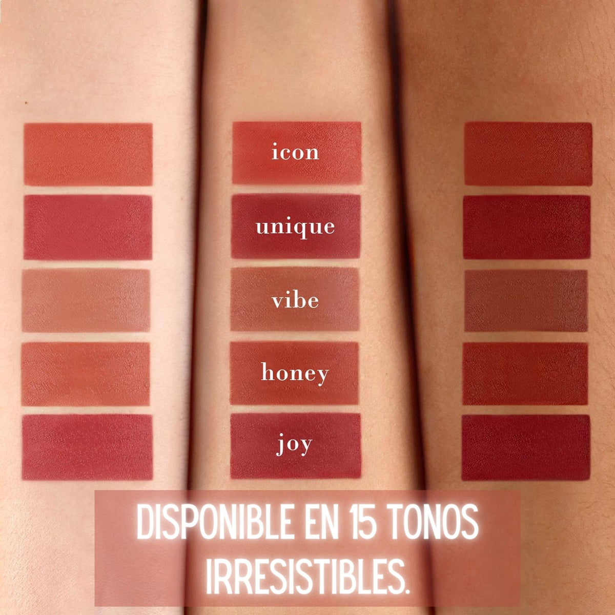 GOC Lip Velvet Liquid Lipstick | Labial | Maquillaje | Es de larga duración | Acabado aterciopelado y suave | Color intenso | Permite una fácil y uniforme aplicación | 3.5 ml | Color Free | Modelo GLV01