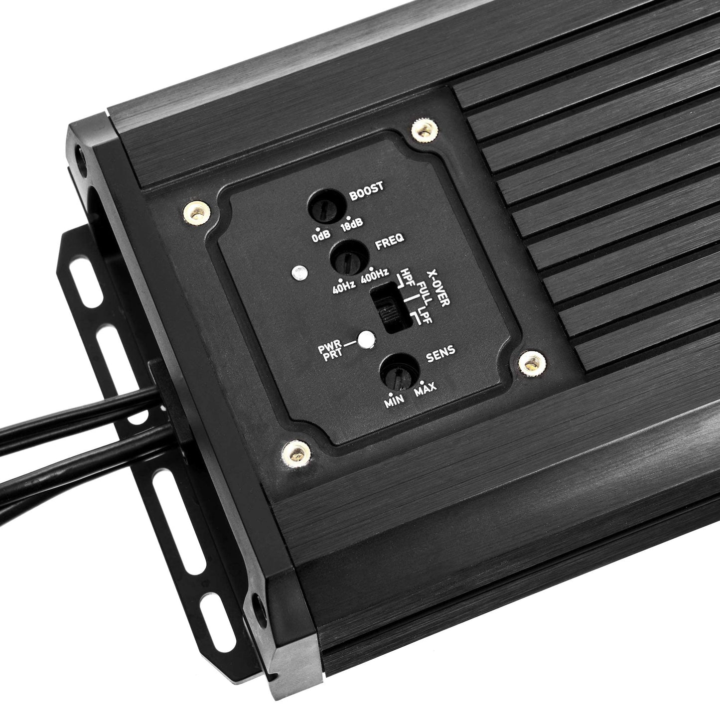 Amplificador Compacto NVX MVPA2 Marino IPX67 1200W Pico 2 Canales Bridgeable para Moto y Deportes de Potencia