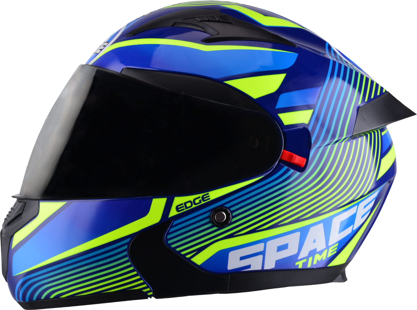 Casco ABATIBLE - Edge - Modelo: Pilot - Supernova - Visor Doble ANTIVAHO Certificado Dot Moto - Cascos Motocross Pegatina Pegatinas Protector Mujer Hombre Accesorios Bicicleta Scooter