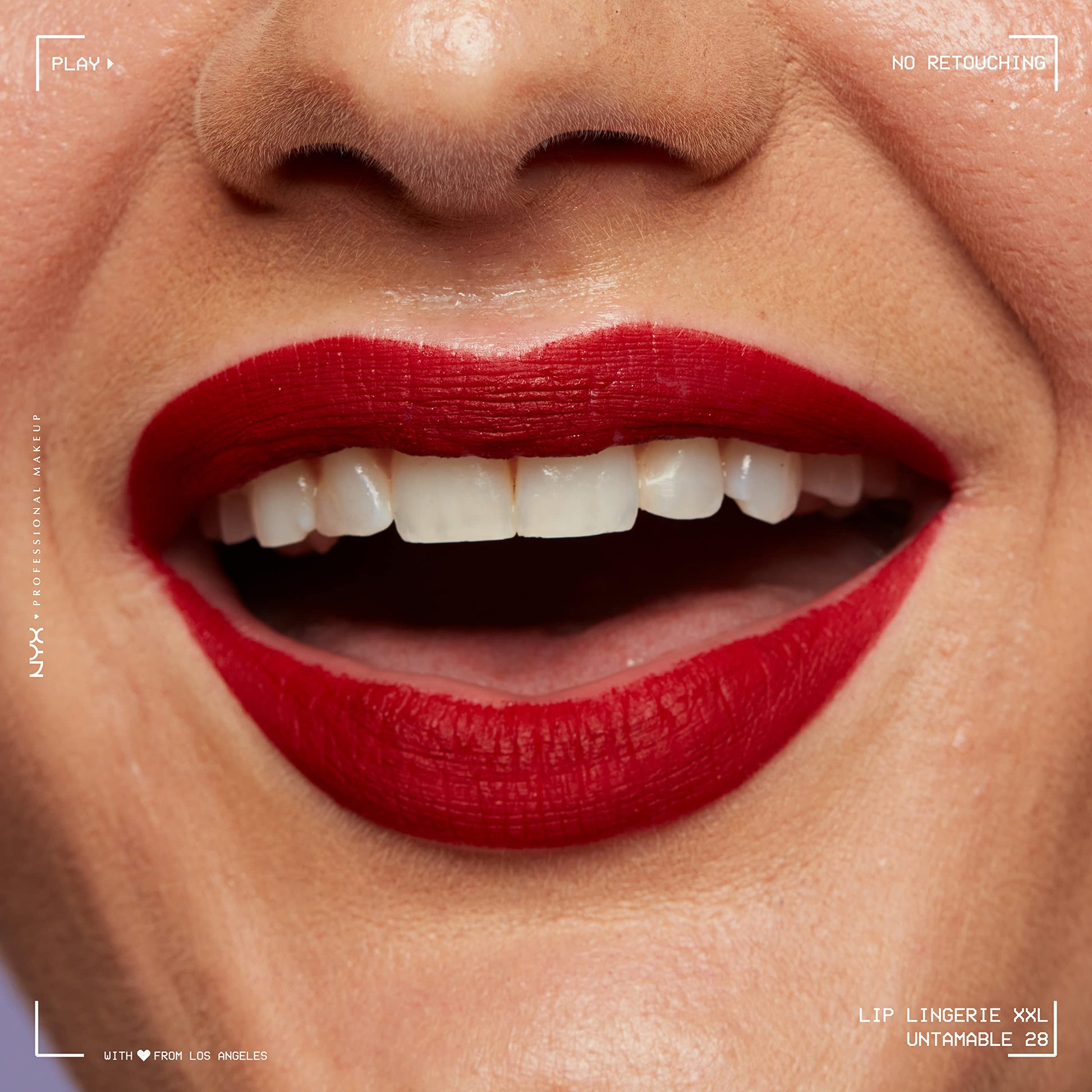 NYX Professional Makeup, Lip Lingerie XXL, Labial Liquido Mate, Tono Untamable