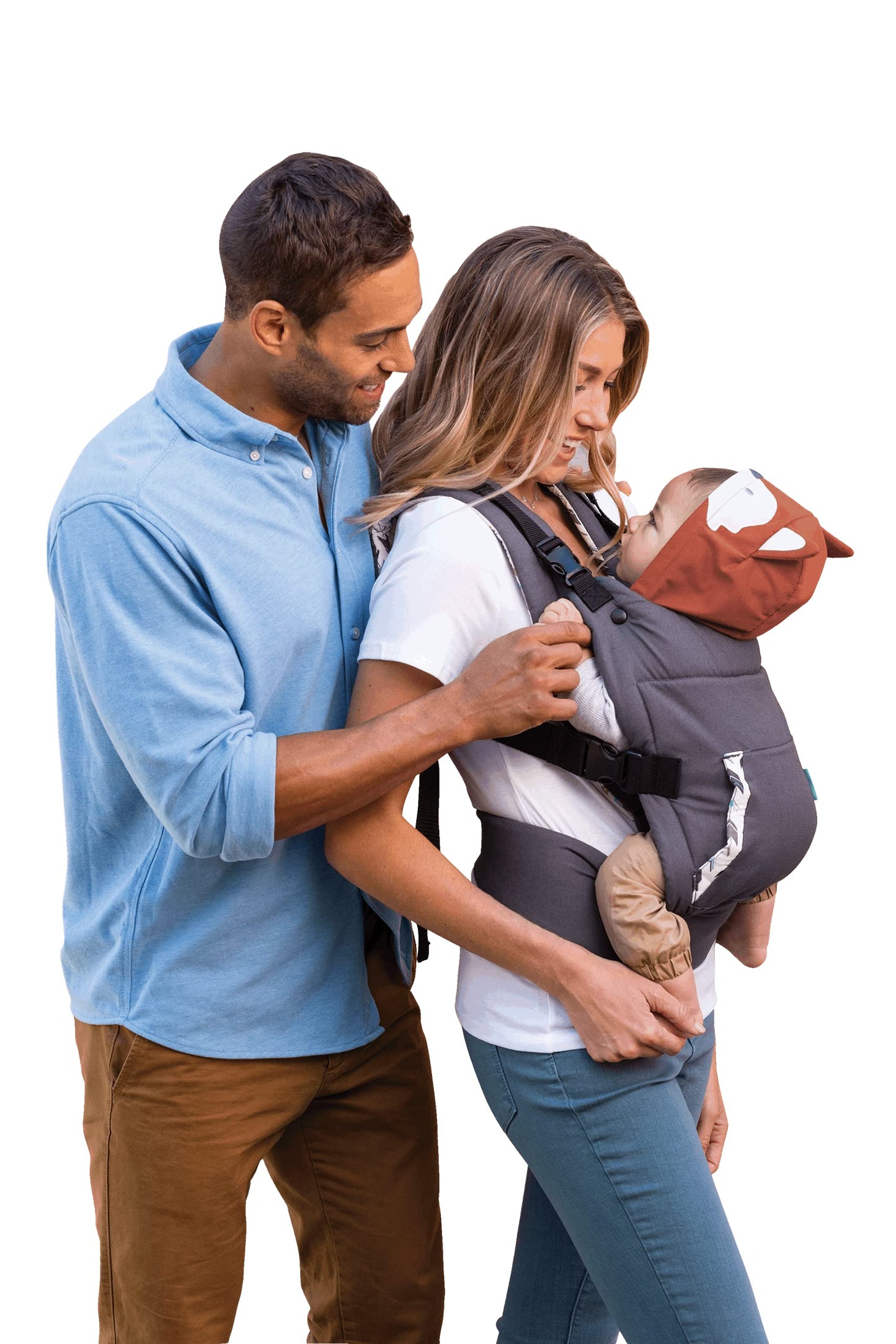 Infantino Cuddle Up - Portabebés ergonómico