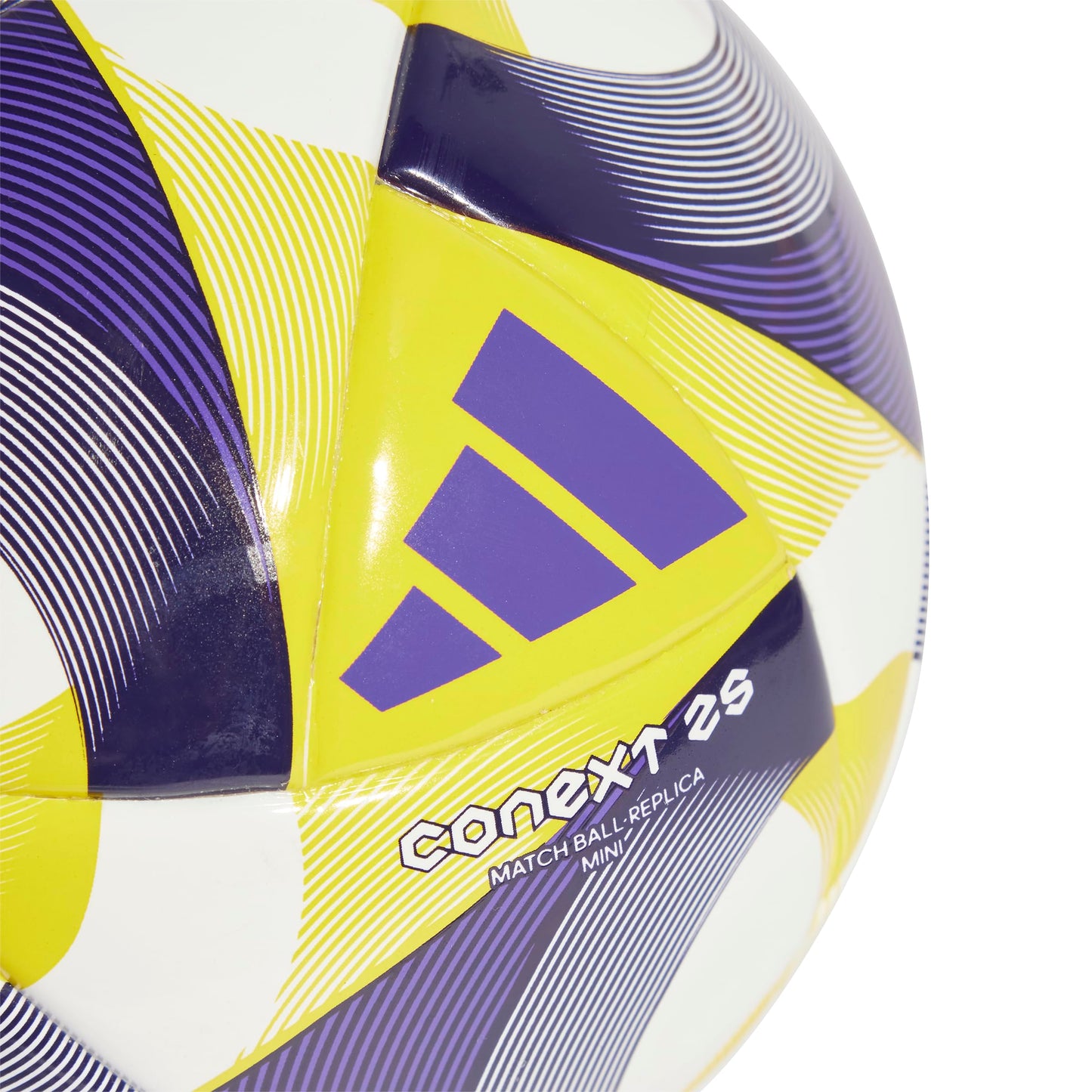 Pelota de Fútbol Mini adidas Blanco Amarillo Pantone Unisex para Adultos