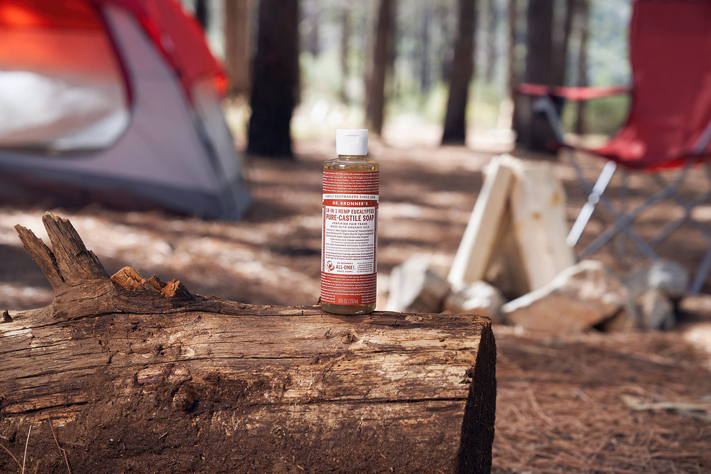 Dr. Bronner's | Jabón de castilla orgánico, ayuda a remover células muertas y descongestionar vías respiratorias - con aceite esencial de Eucalipto 473 ml