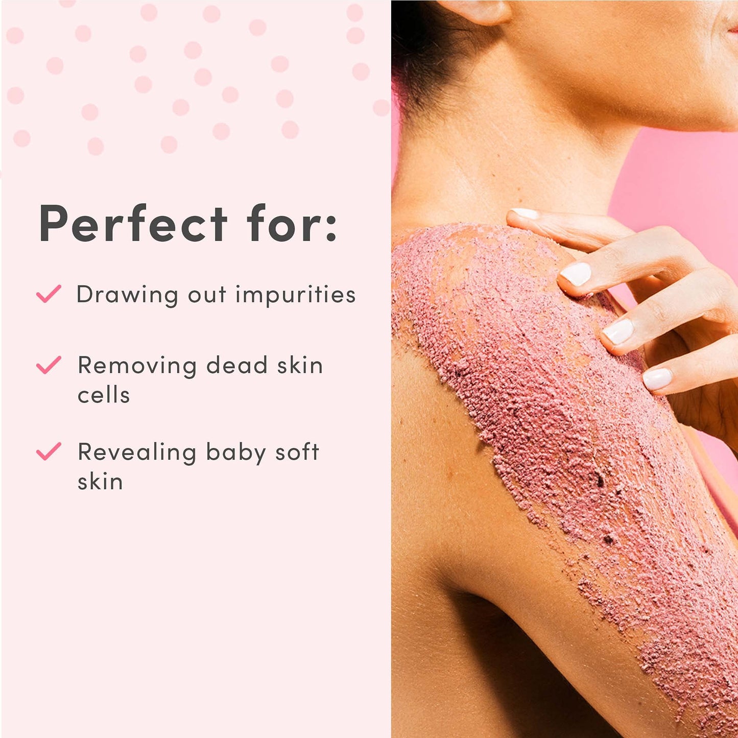 Exfoliante Corporal Sand & Sky Arena Orgánico de Arcilla Rosa Australiana