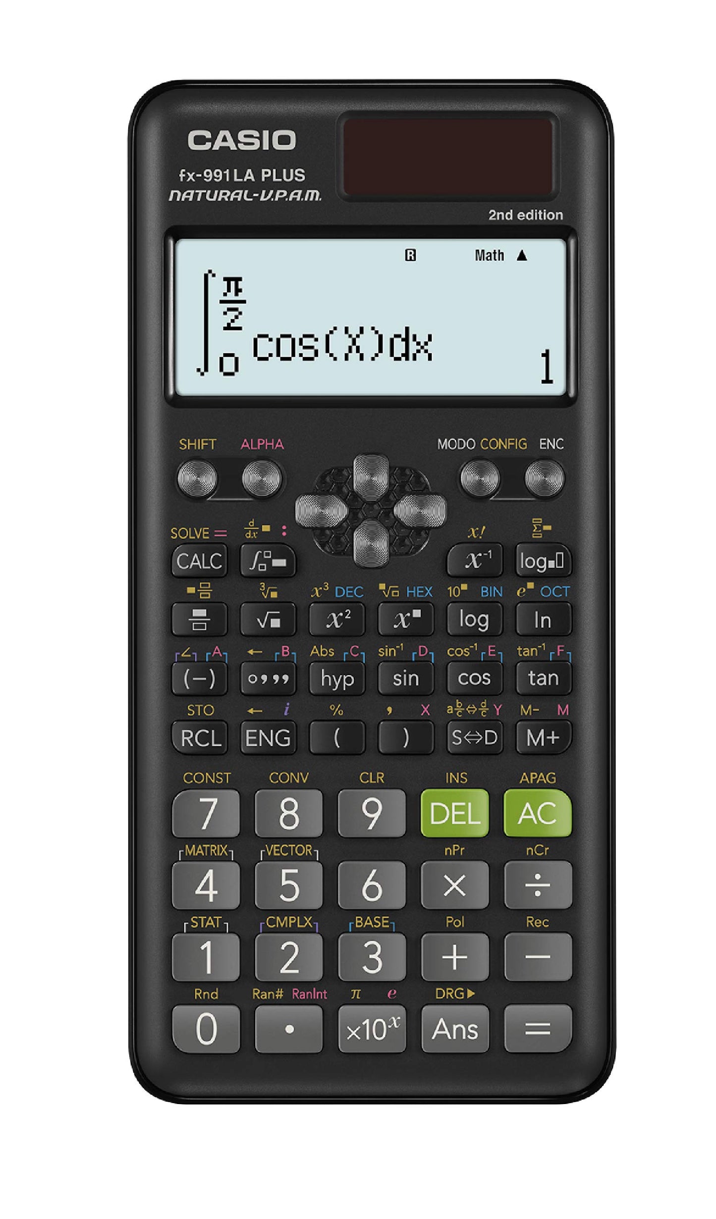 Casio Calculadora Científica Fx-991laplus 2da Nueva Edición
