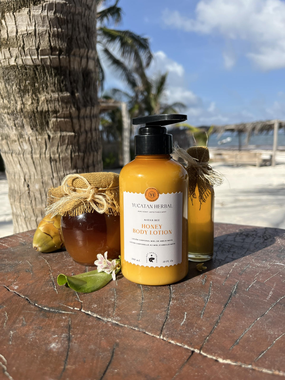 Yucatan Herbal Loción Corporal Miel de Abeja Maya 300ml