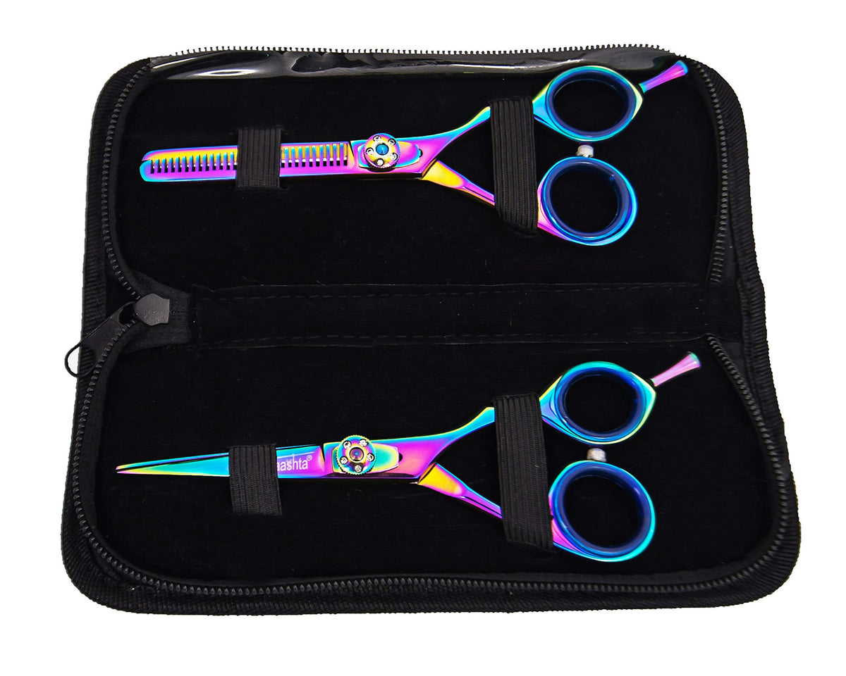 Kit de tijeras para corte de cabello Profesional 5.5"