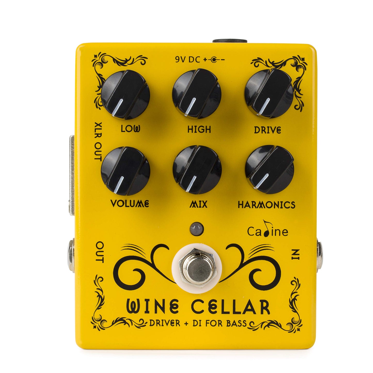 Caline CP-60 Wine Cellar Bass Driver Pedal de efectos de guitarra True Bypass